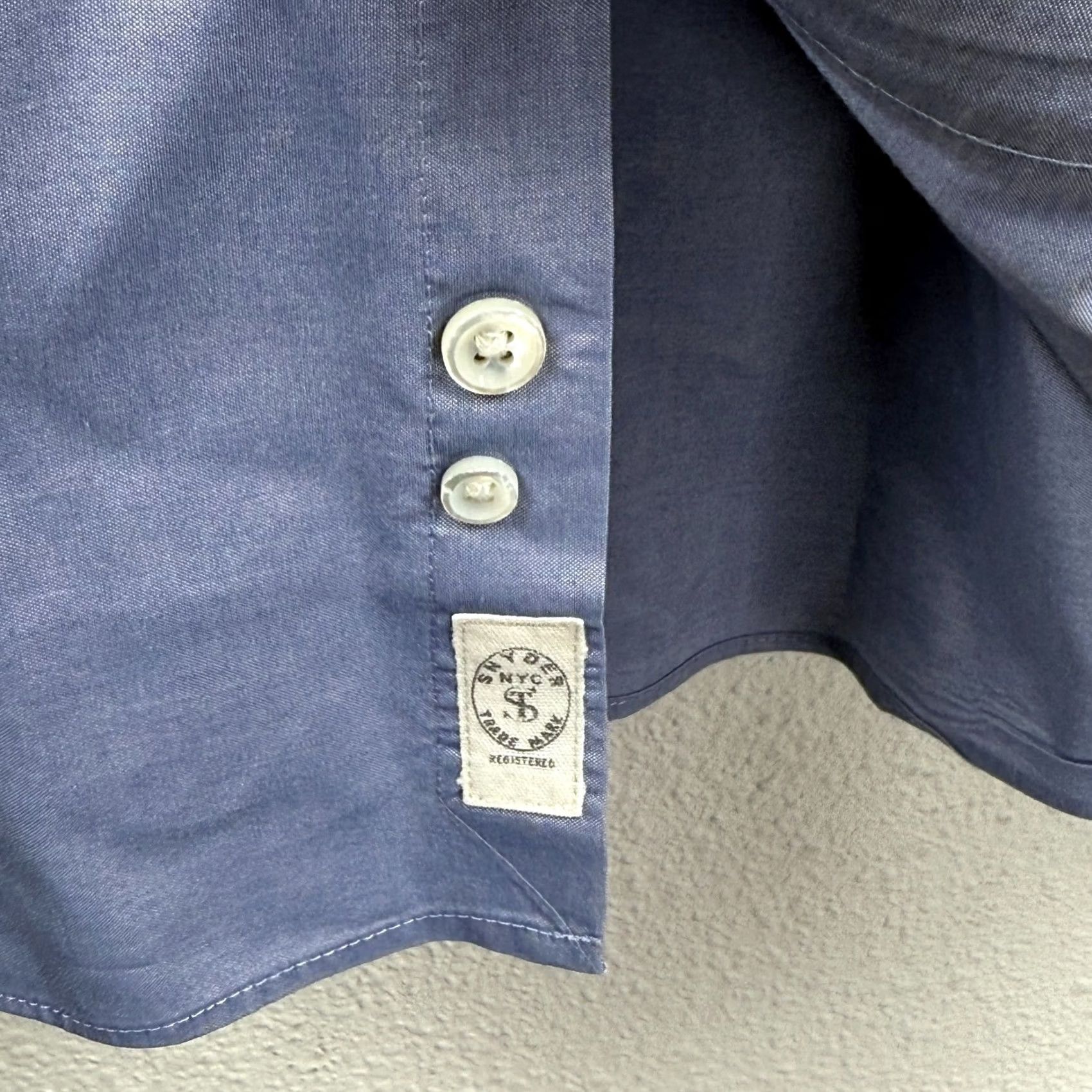 Todd Snyder Todd Snyder Button-Up Shirt Oxford Mens 15 Blue Long Sleeve Two Ply Cotton Shirt Regular Mens Blues 40 Chest 15 Neck Casual Classic Preppy Vintage No Size US M / EU 48-50 / 2 - 5 Thumbnail