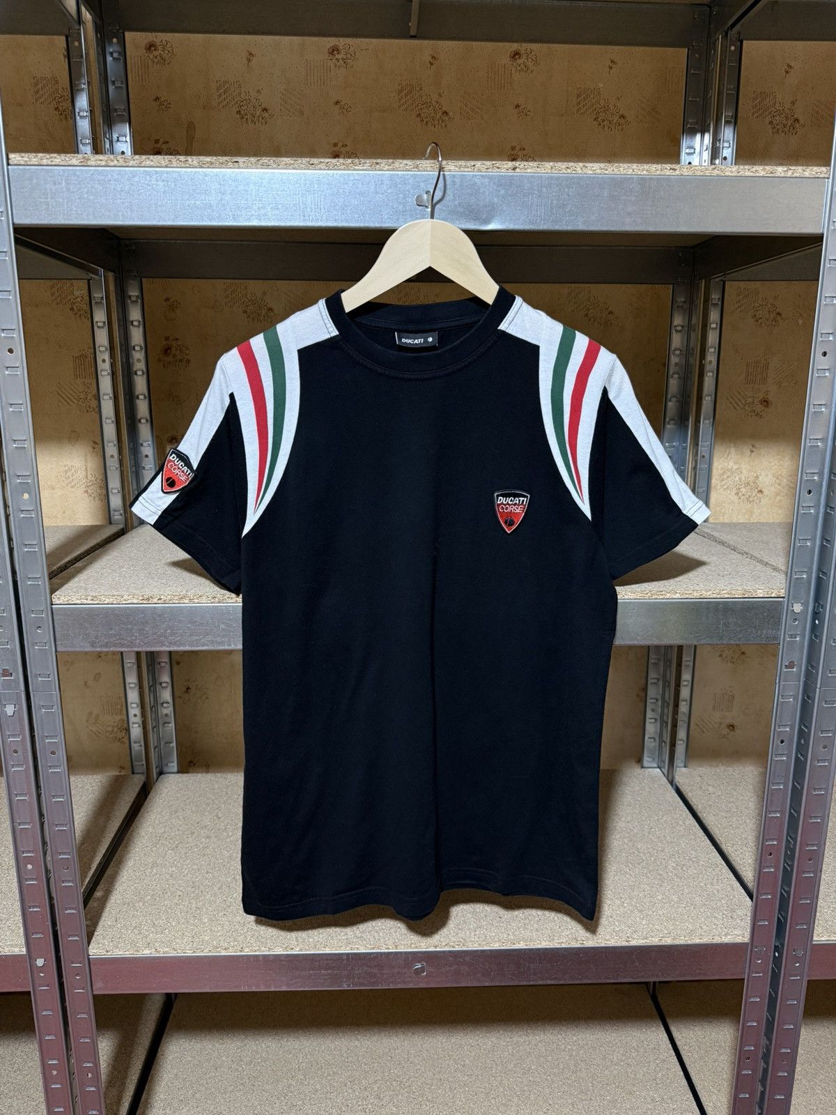 Ducati × Vintage Rare Vintage 90’s Ducati Corse Racing Moto T-shirt Size US M / EU 48-50 / 2 - 1 Thumbnail
