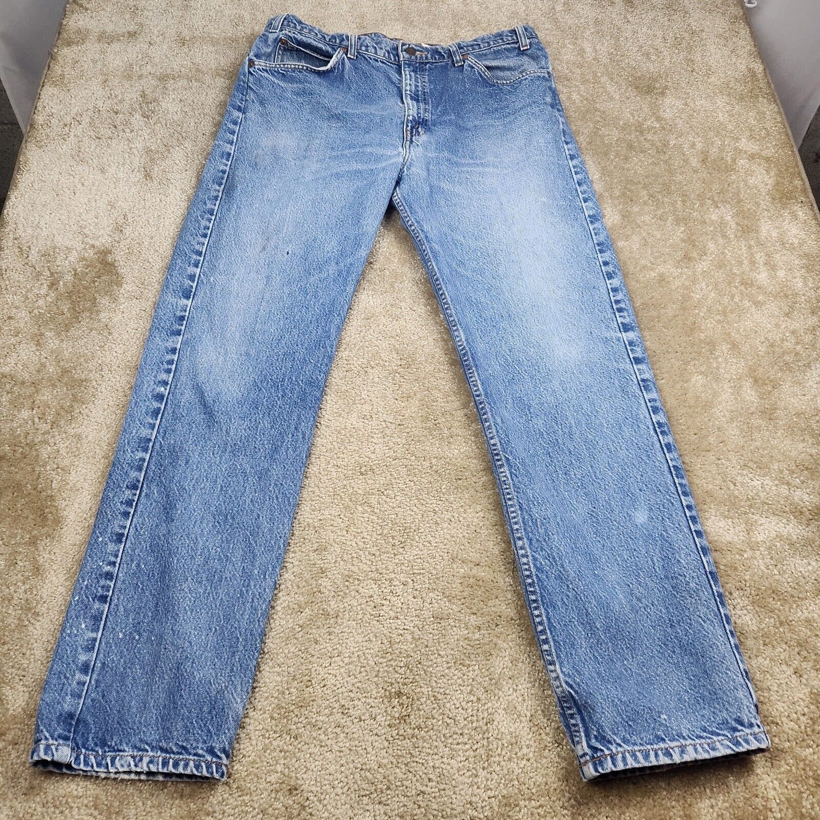 Levi's Levi's 505 Orange Tab Jeans Mens 38x32 (37x31) Denim 1994 Size US 38 / EU 54 - 1 Thumbnail