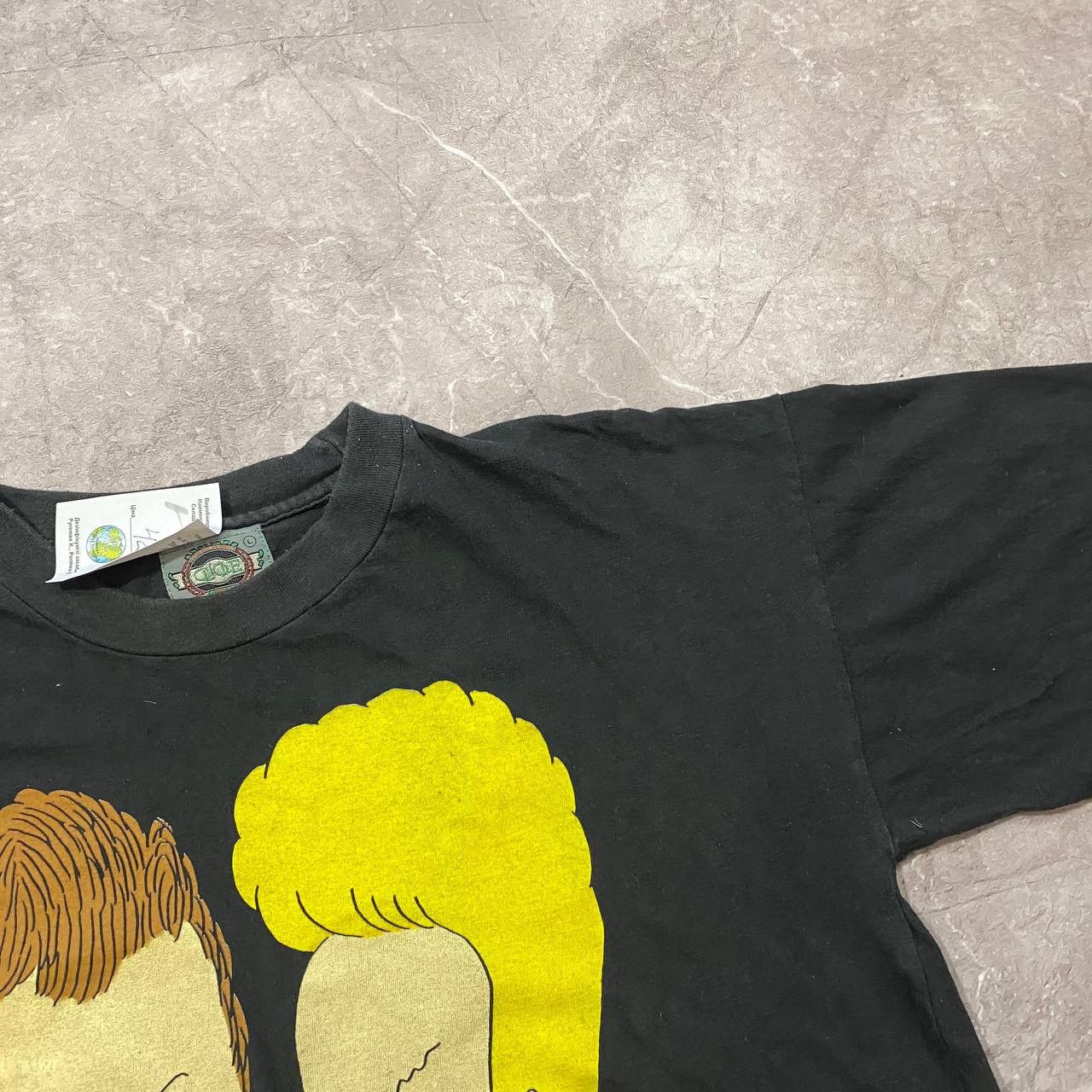 Band Tees Rare! Beavis and Butt-Head 1994 MTV Vintage Tee Big Logo Size US L / EU 52-54 / 3 - 7 Thumbnail