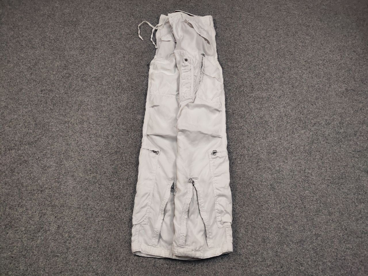 Freeman T. Porter Vintage Freeman T Porter Cargo Zip Linen Pants Y2k style Size US 34 / EU 50 - 2 Thumbnail