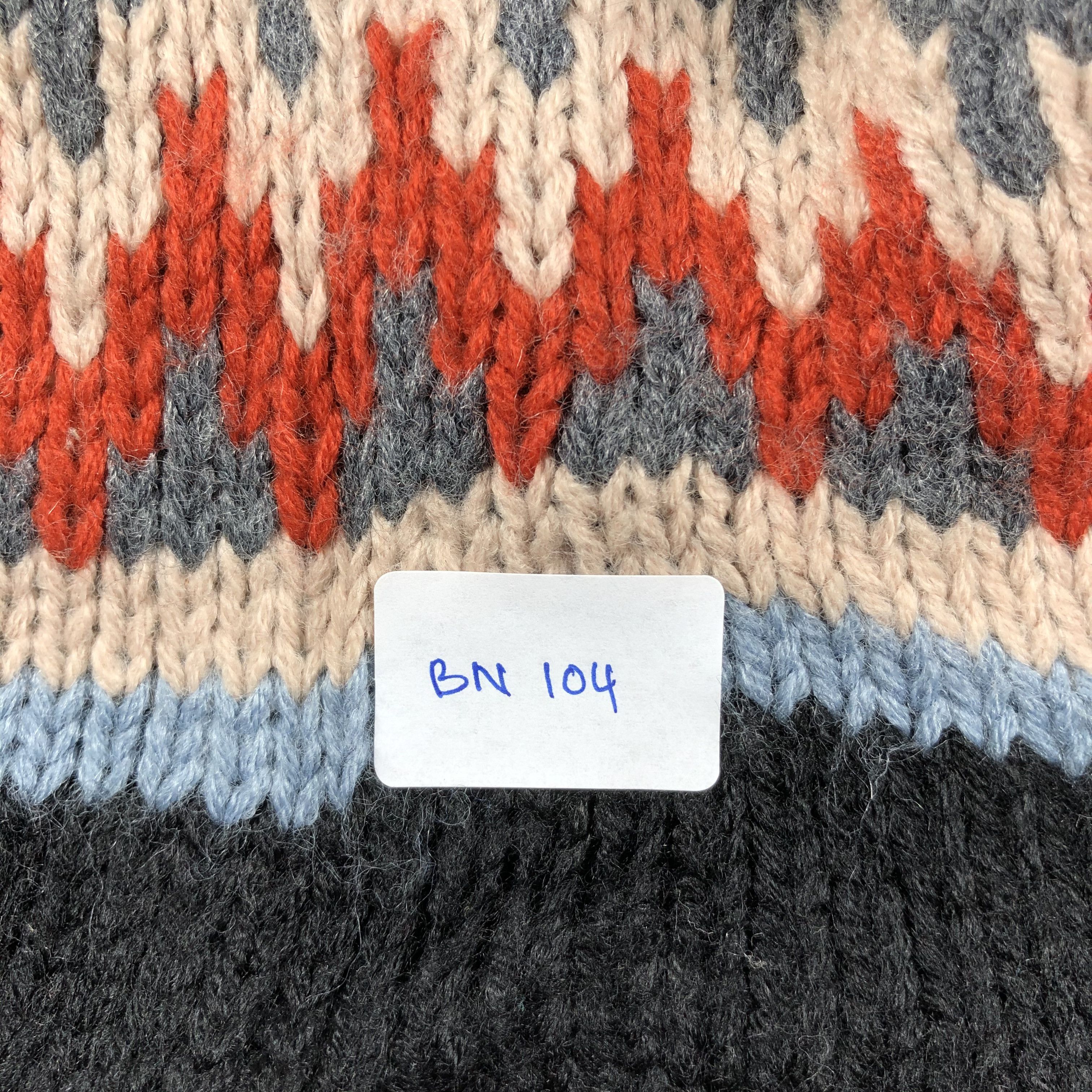 Japanese Brand Aran Knit Earflap Beanie Size ONE SIZE - 5 Thumbnail