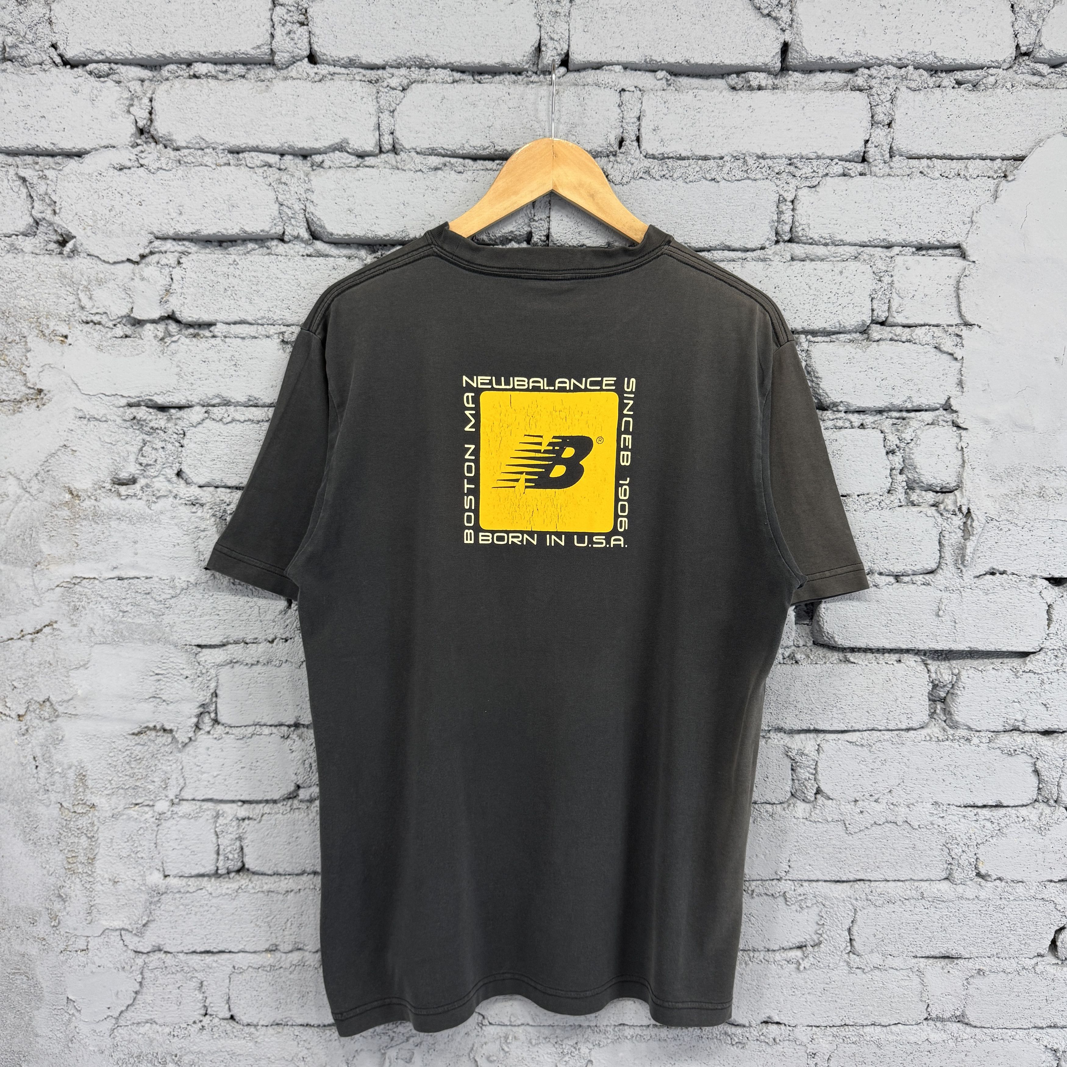 New Balance New Balance Men's Shoe Box Tshirt In Black Cotton Size US L / EU 52-54 / 3 - 1 Thumbnail