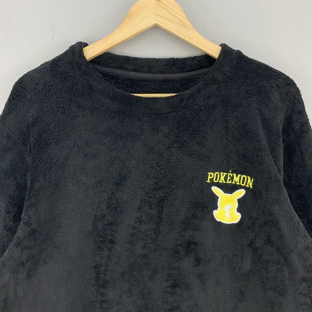 Pokemon Pokemon Pikachu Fleece Sweatshirt Pullover Size US L / EU 52-54 / 3 - 3 Thumbnail