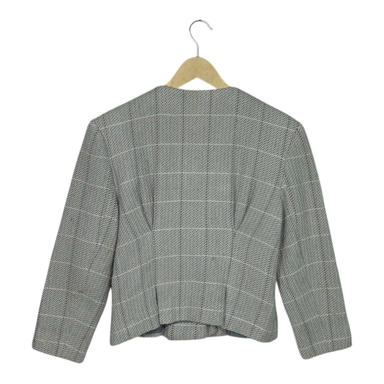 Christian Dior Monsieur 80s Christian Dior Tweed DB Blazer Size 11 Wool Vintage Size M / US 6-8 / IT 42-44 - 2 Thumbnail