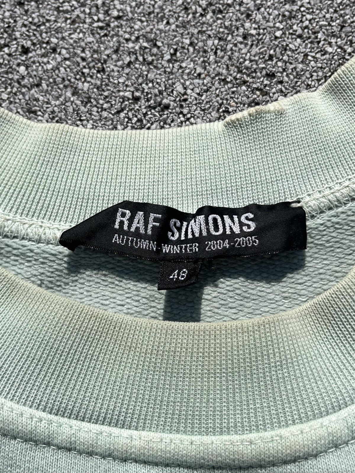 Raf Simons AW04 Raf Simons Waves 'Shipwreck' Crewneck Size US L / EU 52-54 / 3 - 8 Thumbnail