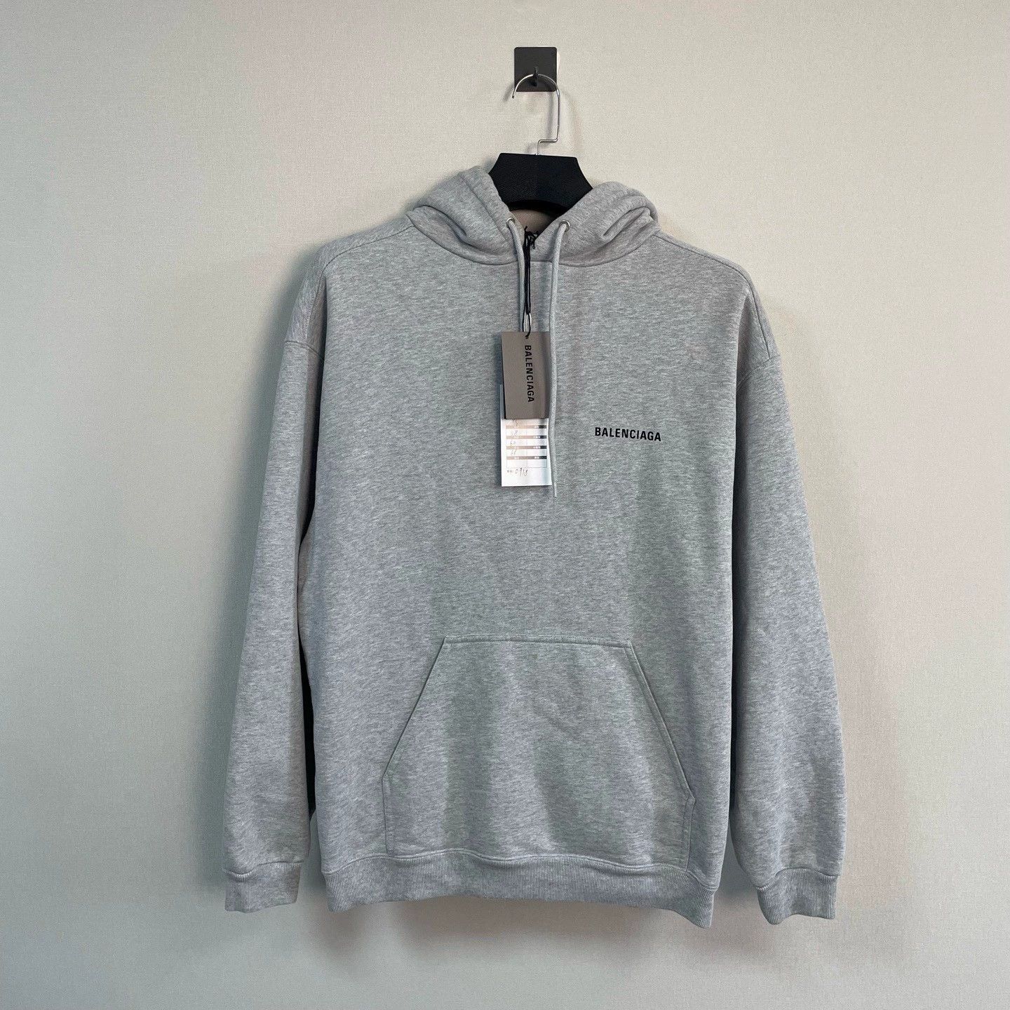 Balenciaga balenciaga gray hoodie with logo Size US XS / EU 42 / 0 - 1 Thumbnail