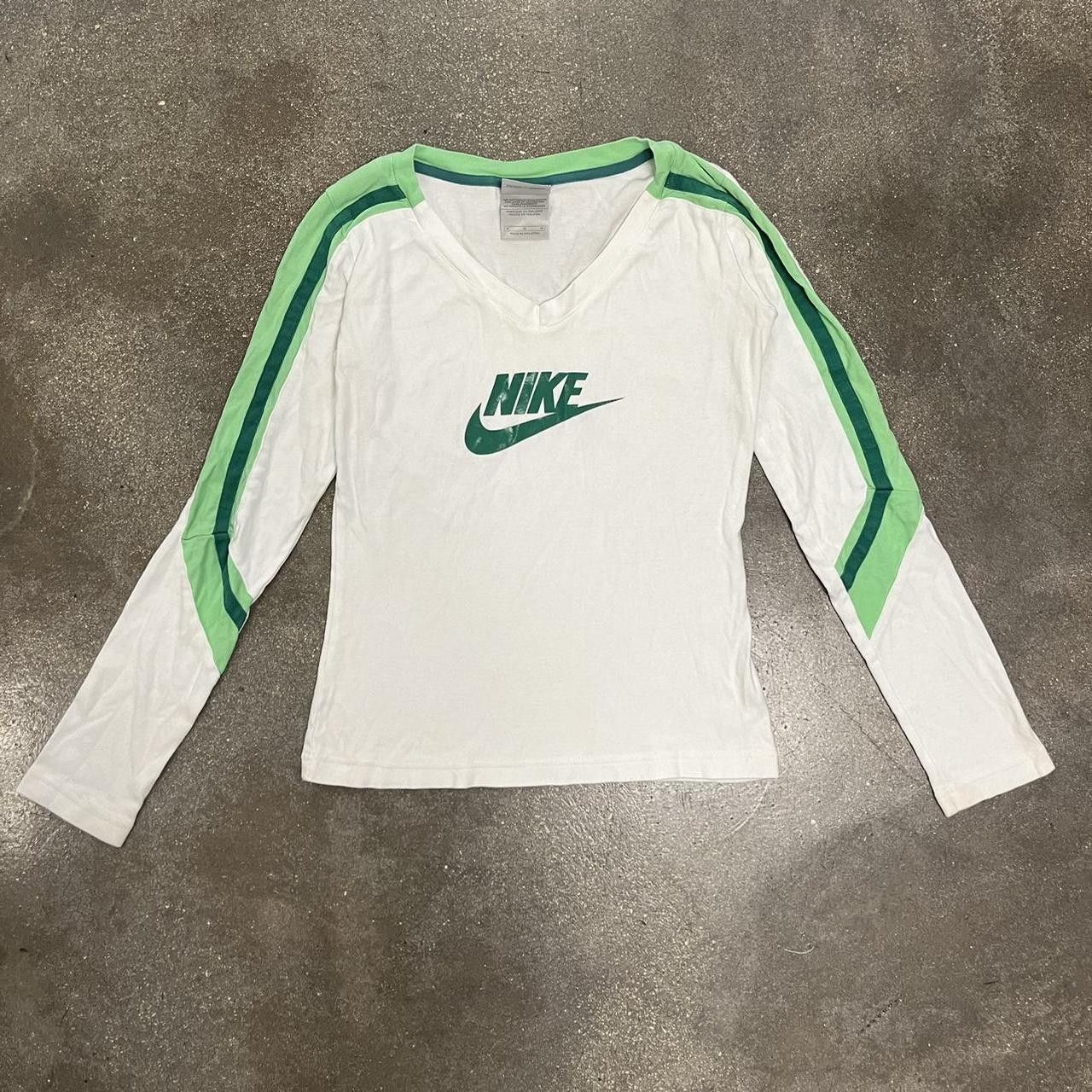Nike Y2K Nike Long Sleeve Multi Color Shirt Size M / US 6-8 / IT 42-44 - 1 Thumbnail