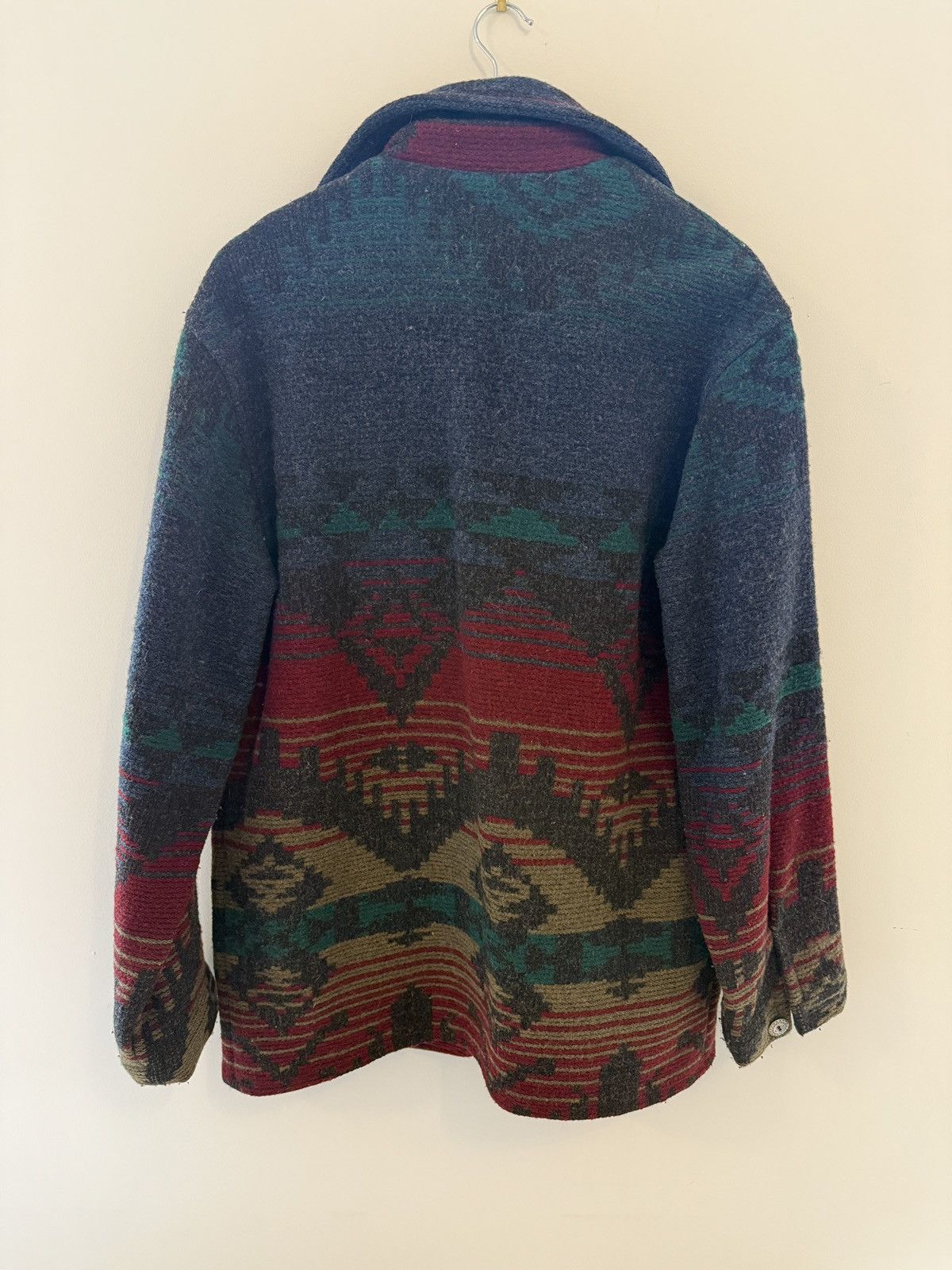 Woolrich Woolen Mills Woolrich Vintage 90s Overcoat Navajo Pattern Size US S / EU 44-46 / 1 - 2 Thumbnail