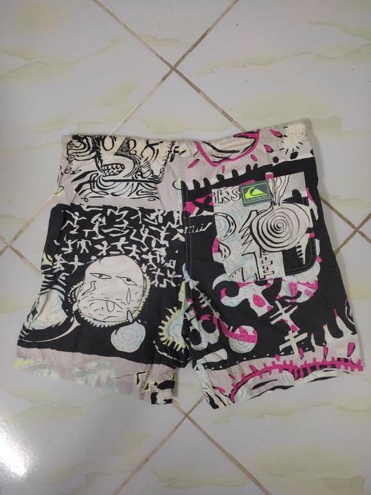 Quiksilver × Vintage Quiksilver Short Surf Art Size US 33 - 1 Thumbnail