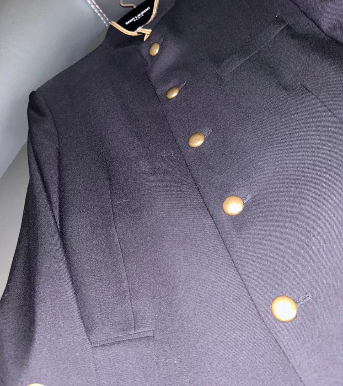 Saint Laurent Paris × Yves Saint Laurent Saint Laurent slp15SS gold wire palace Zhongshan suit Size US M / EU 48-50 / 2 - 4 Thumbnail