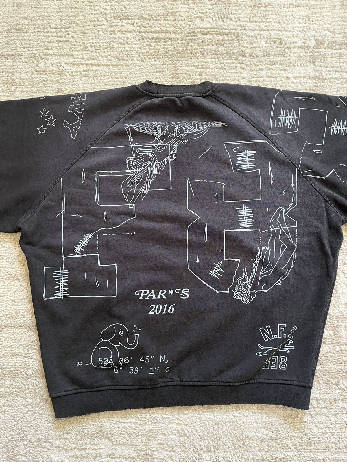 No Faith Studios No Faith Studios Graffiti Crewneck Size US M / EU 48-50 / 2 - 10 Thumbnail