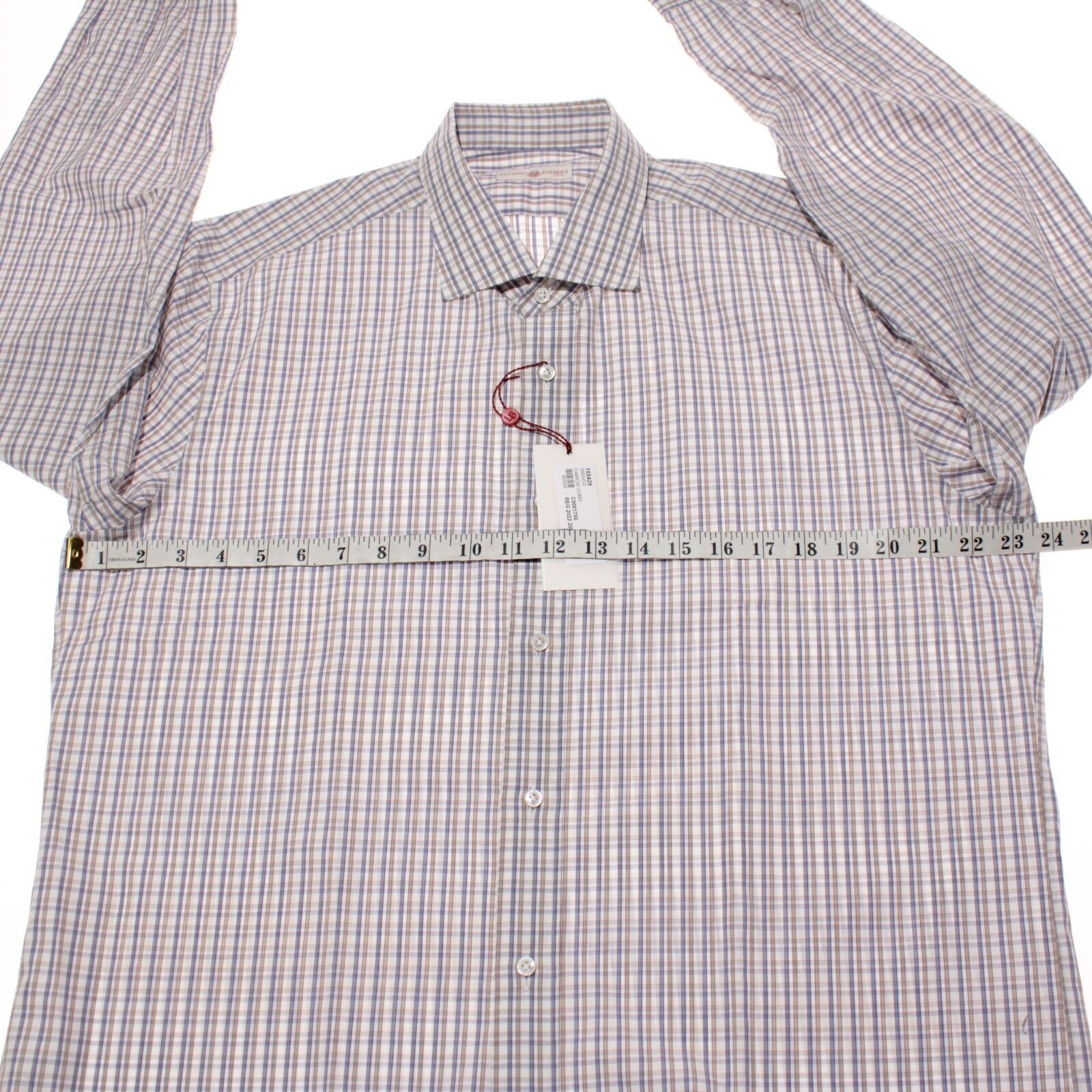 Luciano Barbera Luciano Barbera New with tags Shirt Size XL US In Brown Size US XL / EU 56 / 4 - 4 Thumbnail