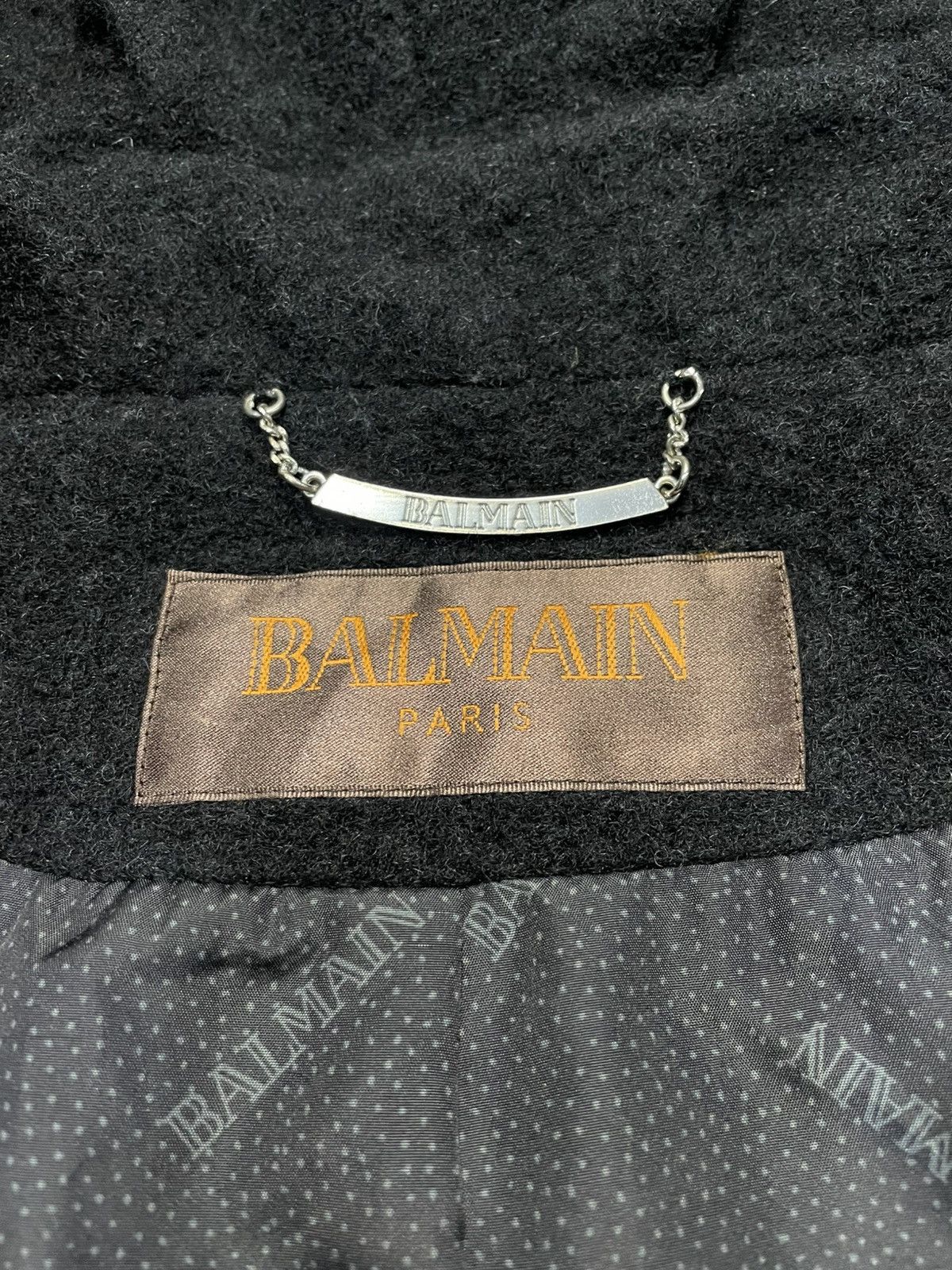 Balmain Balmain Paris Long Trench Coats Size US L / EU 52-54 / 3 - 6 Thumbnail