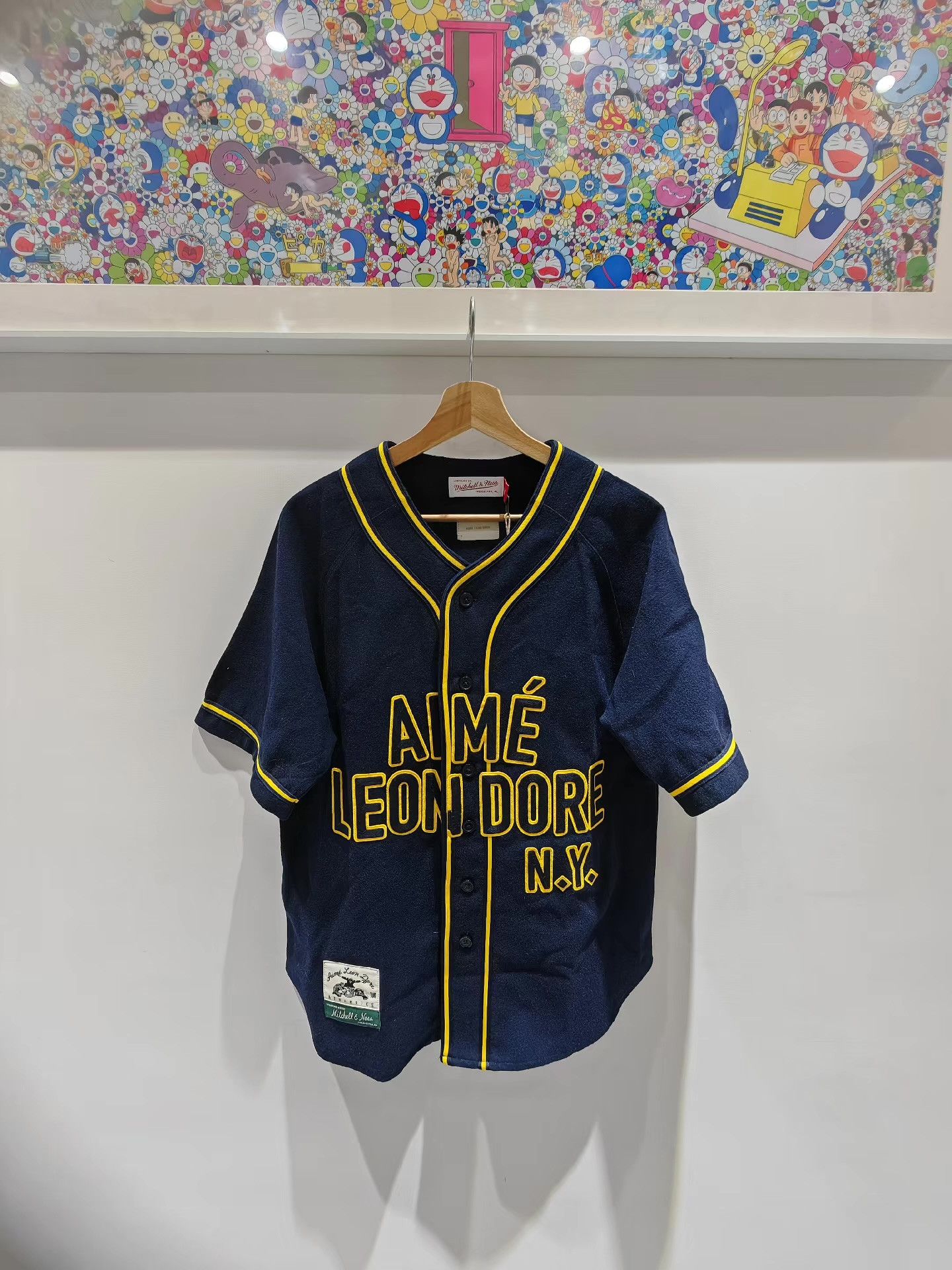 Aime Leon Dore Aimé Leon Dore x Mitchell & Ness 23FW Baseball Cardigan Q15 Size US S / EU 44-46 / 1 - 1 Thumbnail