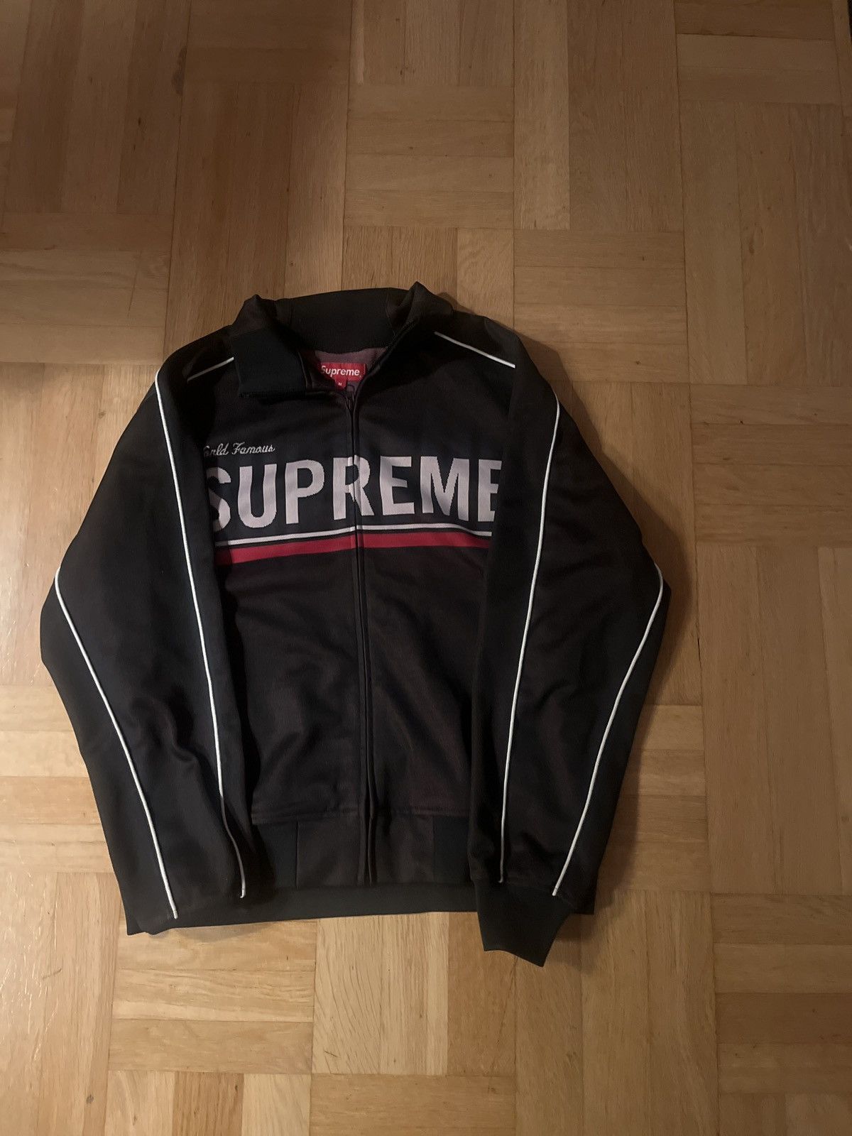 Supreme Supreme World Famous Jacquard Track Jacket | Grailed