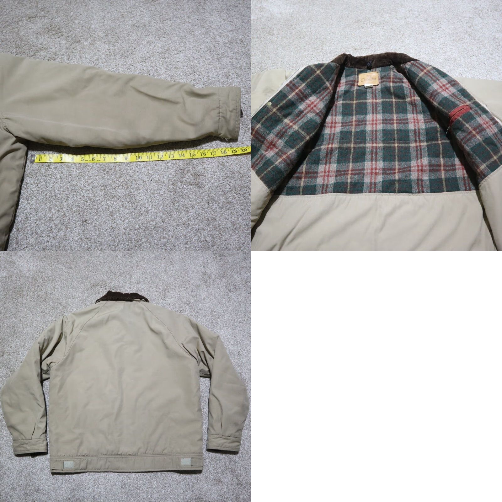 Vintage VINTAGE Woolrich Jacket Coat Chatham Run L Be ig e? Size US L / EU 52-54 / 3 - 8 Thumbnail