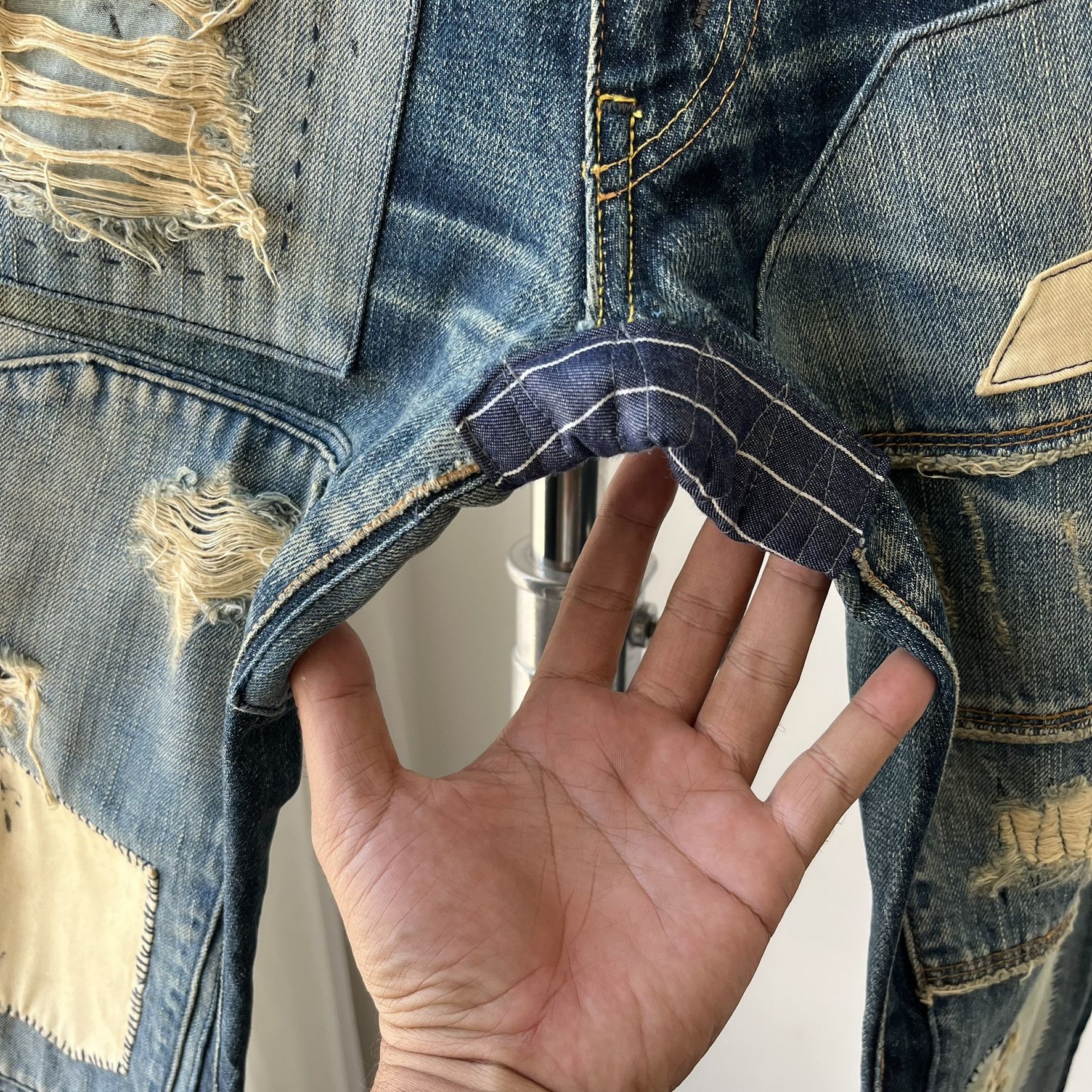 Evisu Size 30x29 Vintage Evis Daicock Selvedge Japanese Denim Size US 30 / EU 46 - 5 Thumbnail