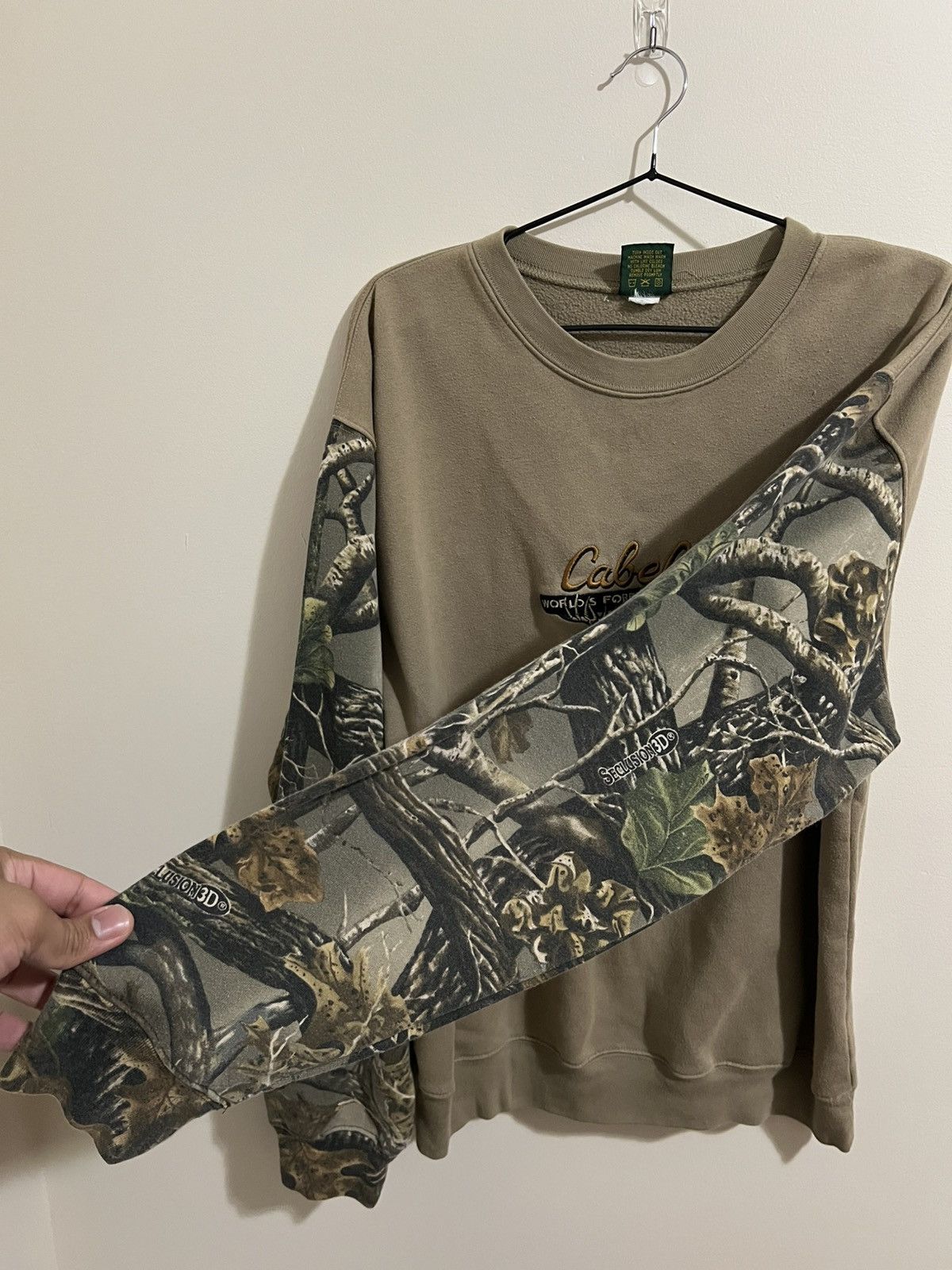 Cabelas Cabelas Camo Sweater Size US L / EU 52-54 / 3 - 4 Thumbnail
