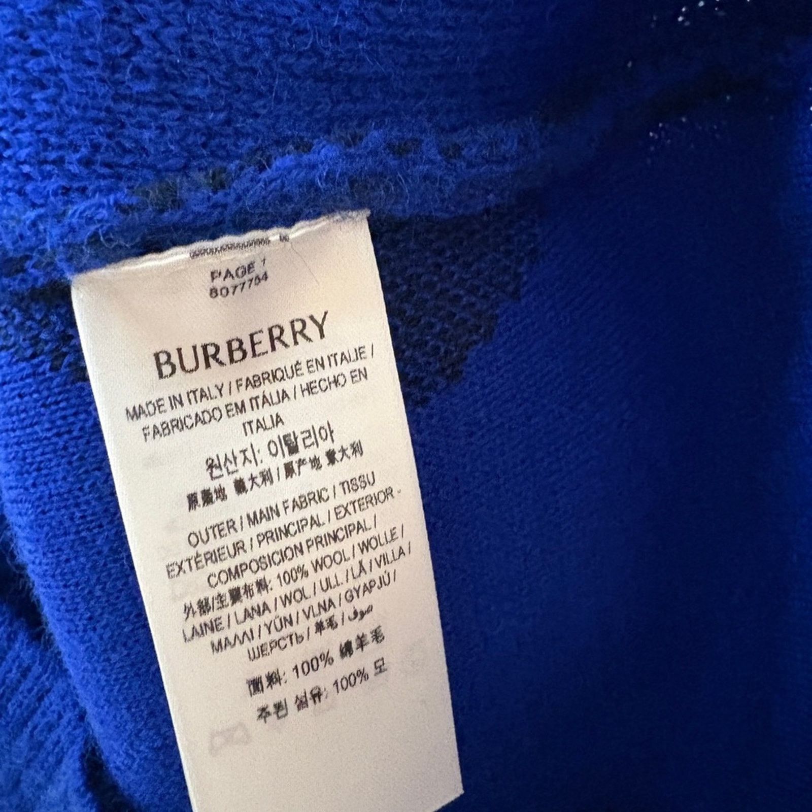 Burberry Burberry argyle-check wool cardigan m Size M / US 6-8 / IT 42-44 - 6 Thumbnail