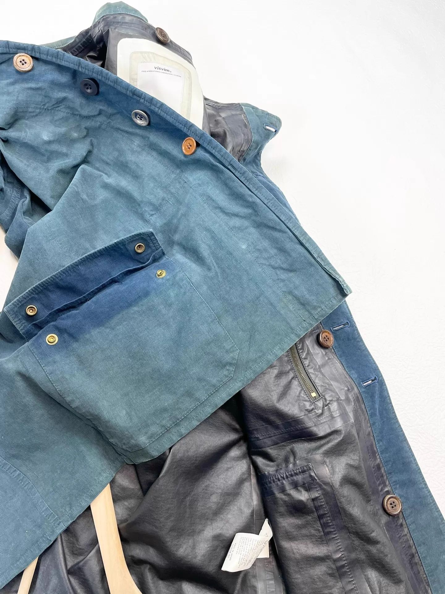Visvim VISVIM Bucky Mud-Indigo GORE-TEX 2.5L Work Jacket 1 Size US S / EU 44-46 / 1 - 5 Thumbnail