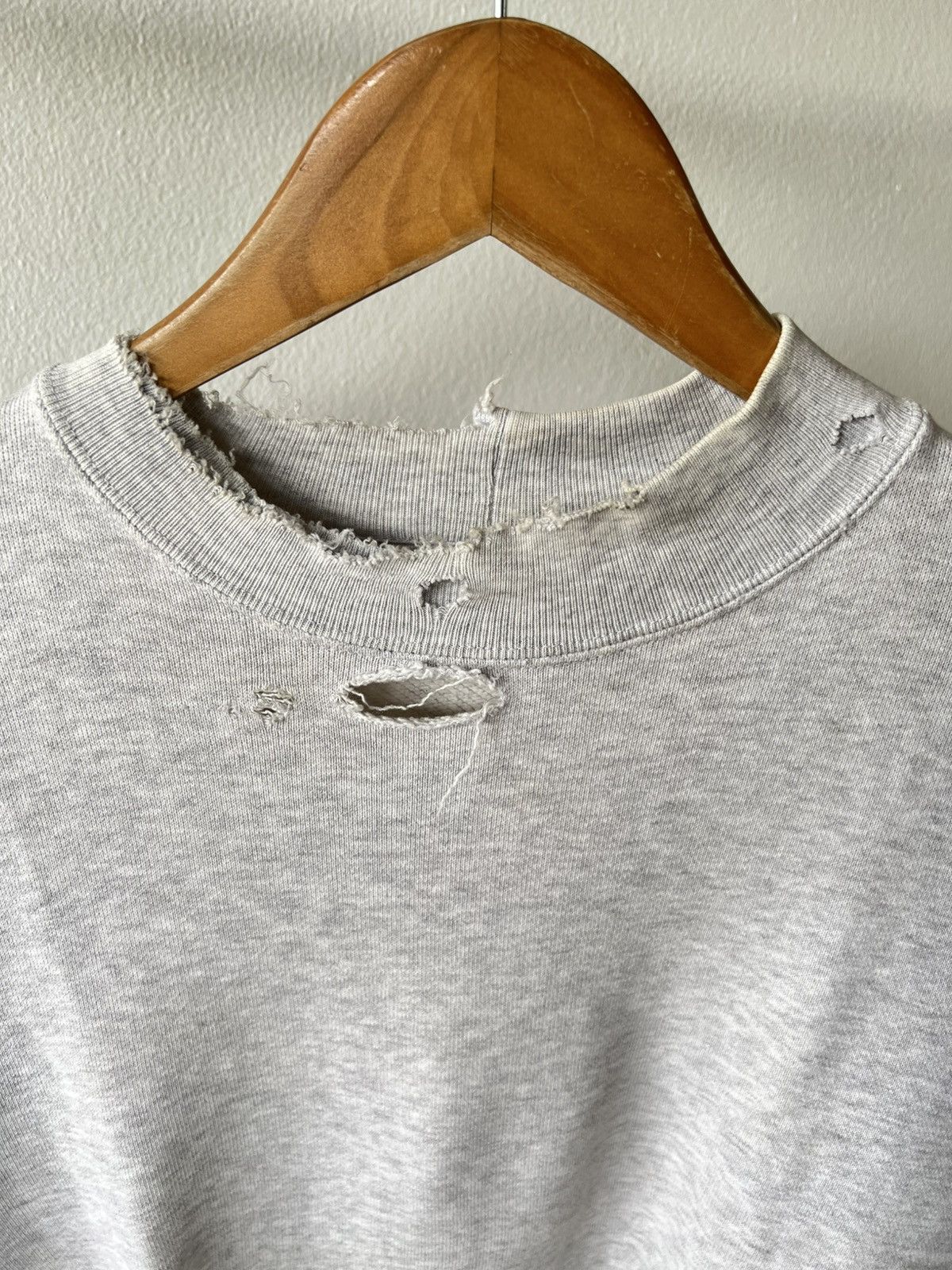 Vintage Thrashed Long Sleeve Distressed Size US M / EU 48-50 / 2 - 2 Thumbnail