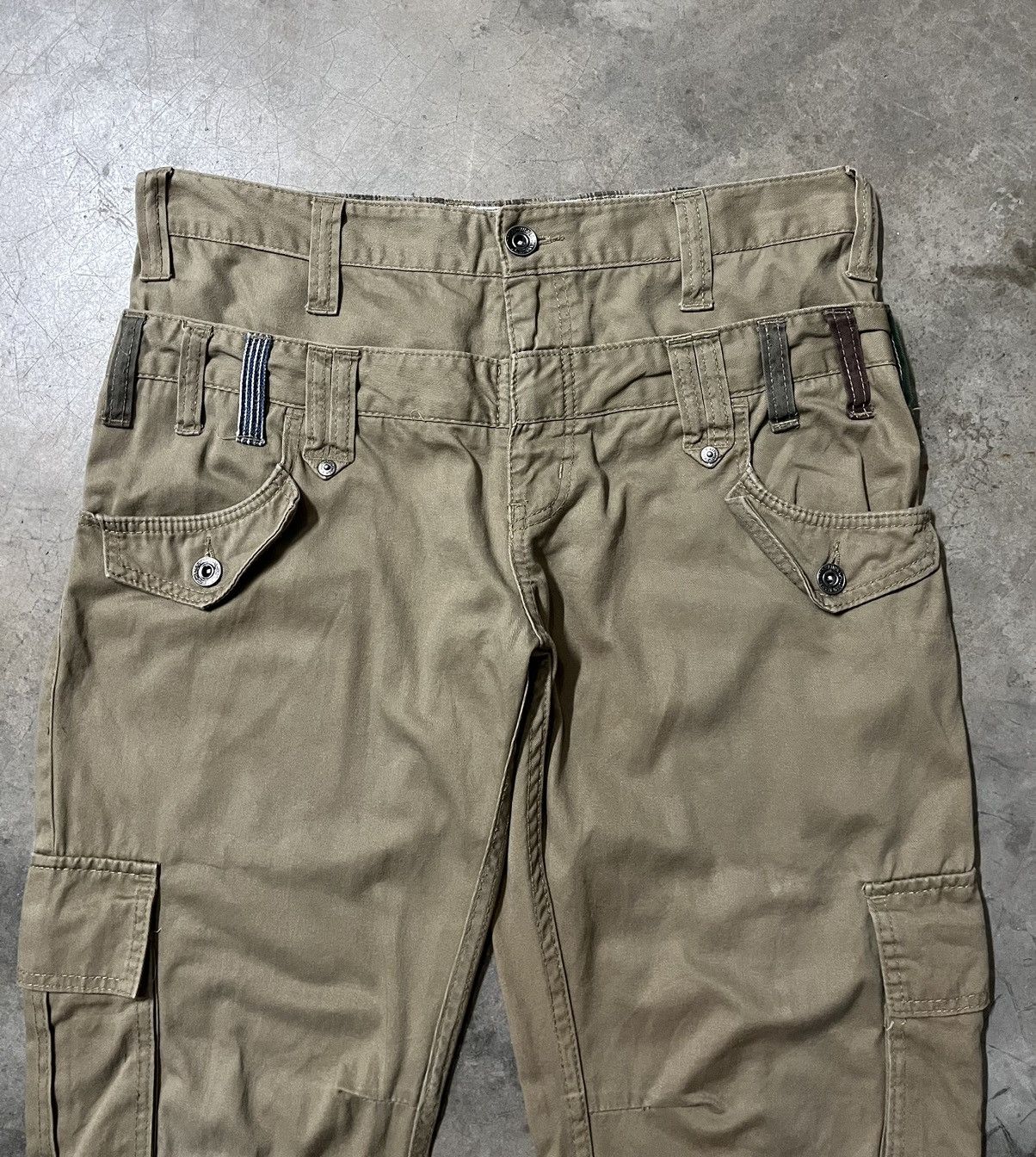 PPFM double waist barcedos multipocket tactical cargo pant Size US 33 - 3 Thumbnail