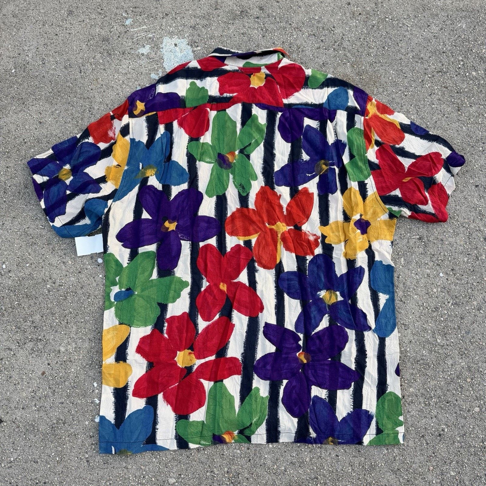Jams World × Vintage NWT Vintage Jams World Hanakilo Floral Rayon Hawaiian Shirt Size US M / EU 48-50 / 2 - 3 Thumbnail
