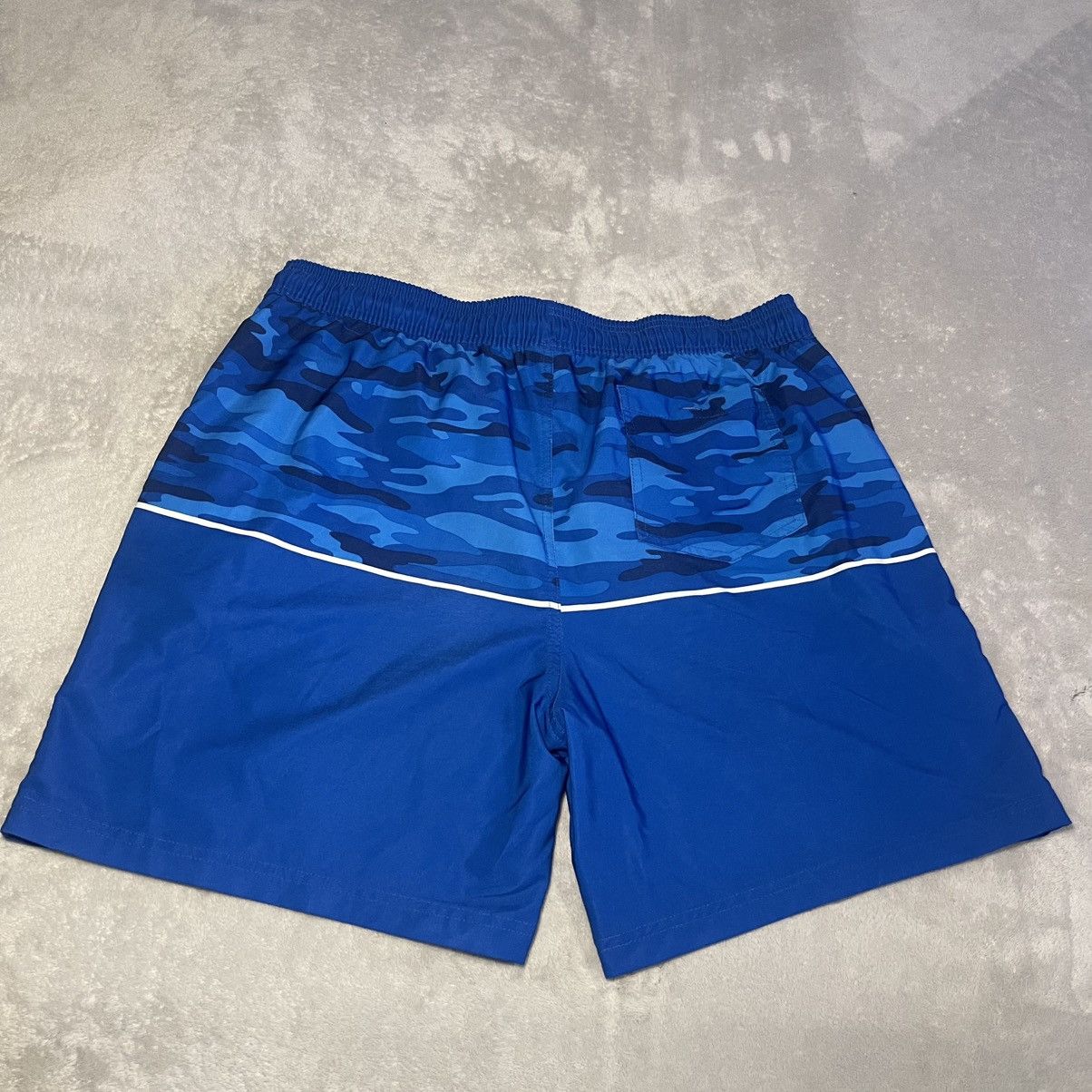 Other Bud Light Mens Swim Trunks XL Blue Camo Board Shorts Size US 36 / EU 52 - 2 Thumbnail