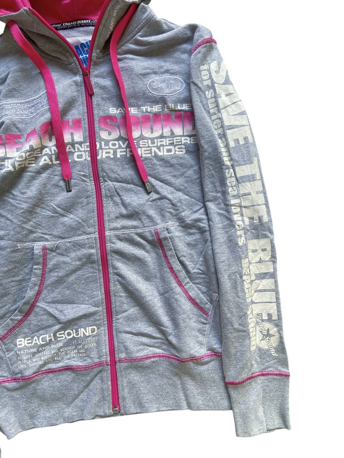 Japanese Brand JAPANESE BEACH SOUND ZIP HOODIE Size US S / EU 44-46 / 1 - 5 Thumbnail