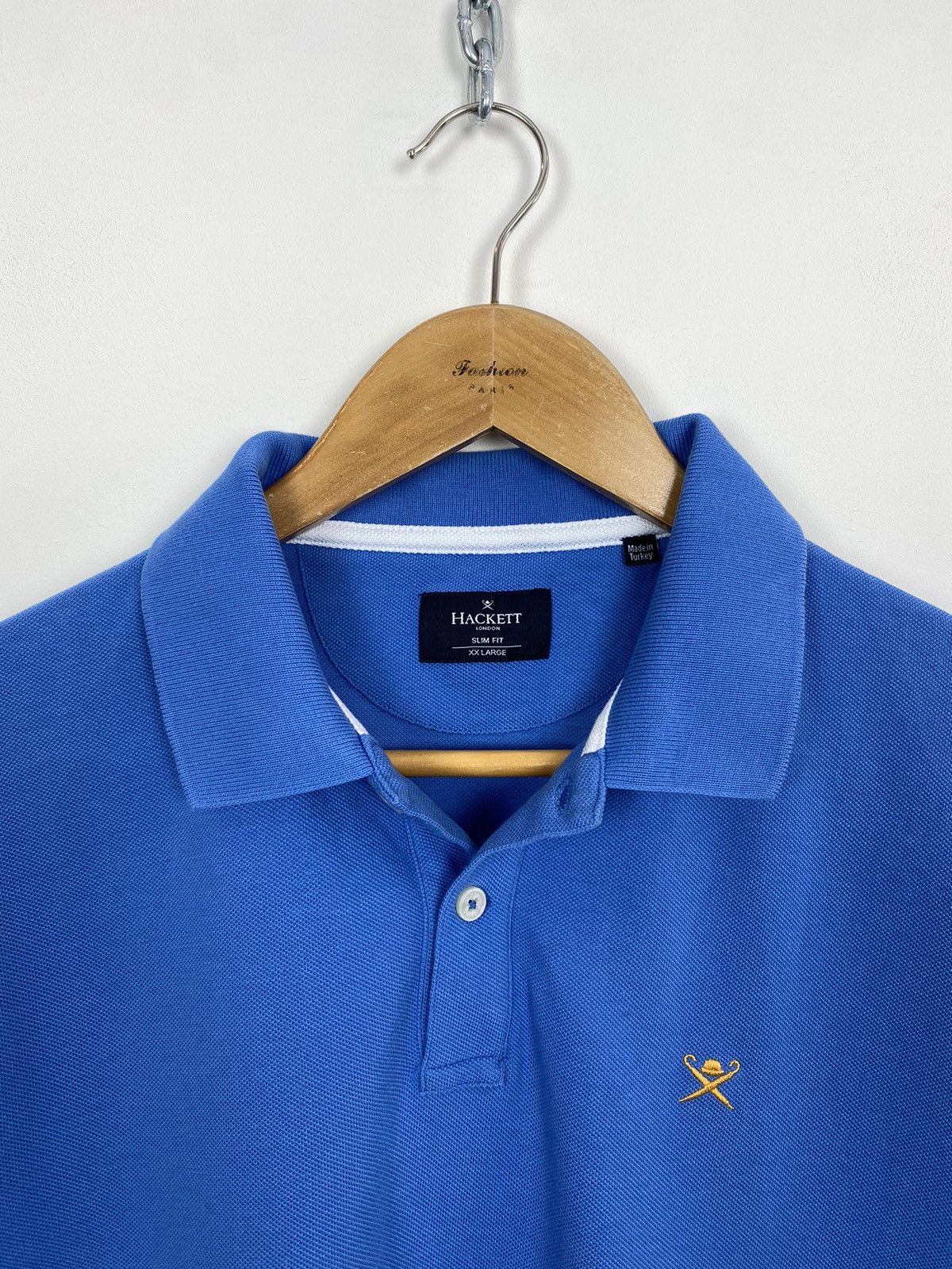Hackett Hackett London Short Sleeve Classic Polo Shirt Size 2XL Blue Size US XXL / EU 58 / 5 - 3 Thumbnail