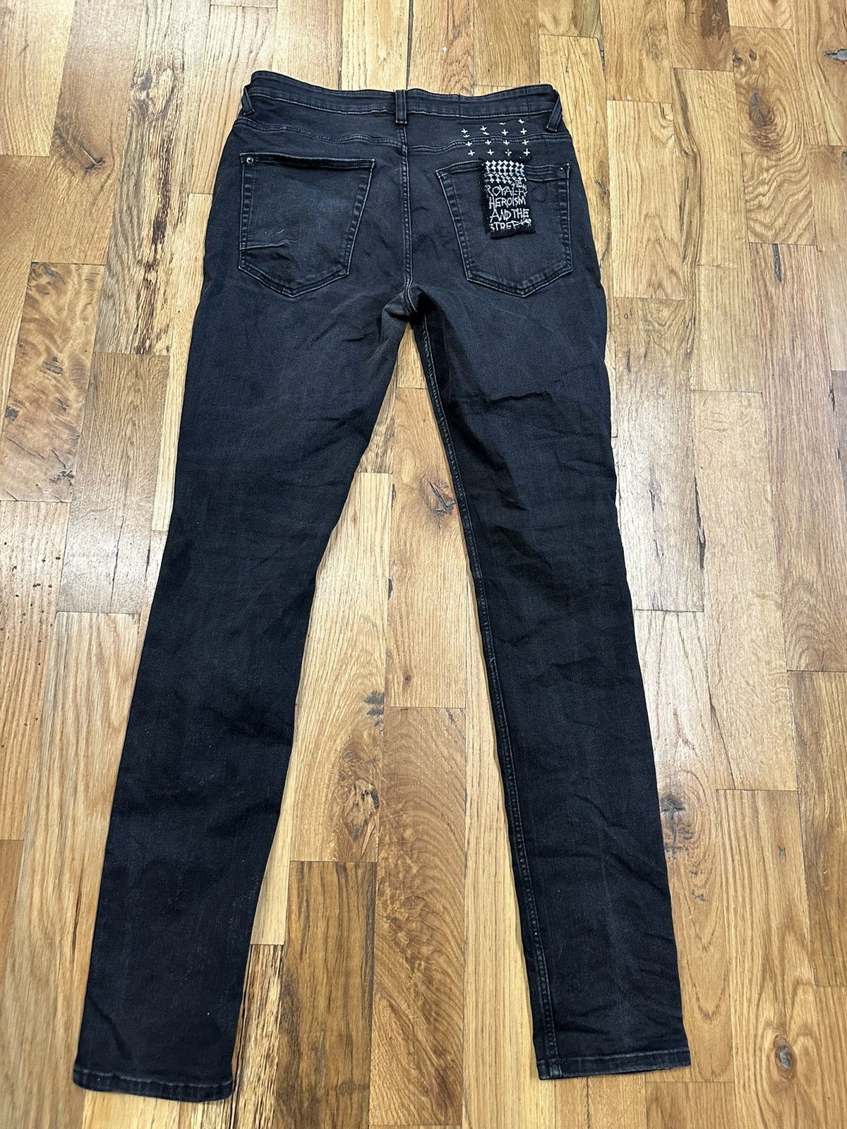 Ksubi Ksubi Plain Black Denim Jeans Size 31 Size US 31 - 2 Thumbnail