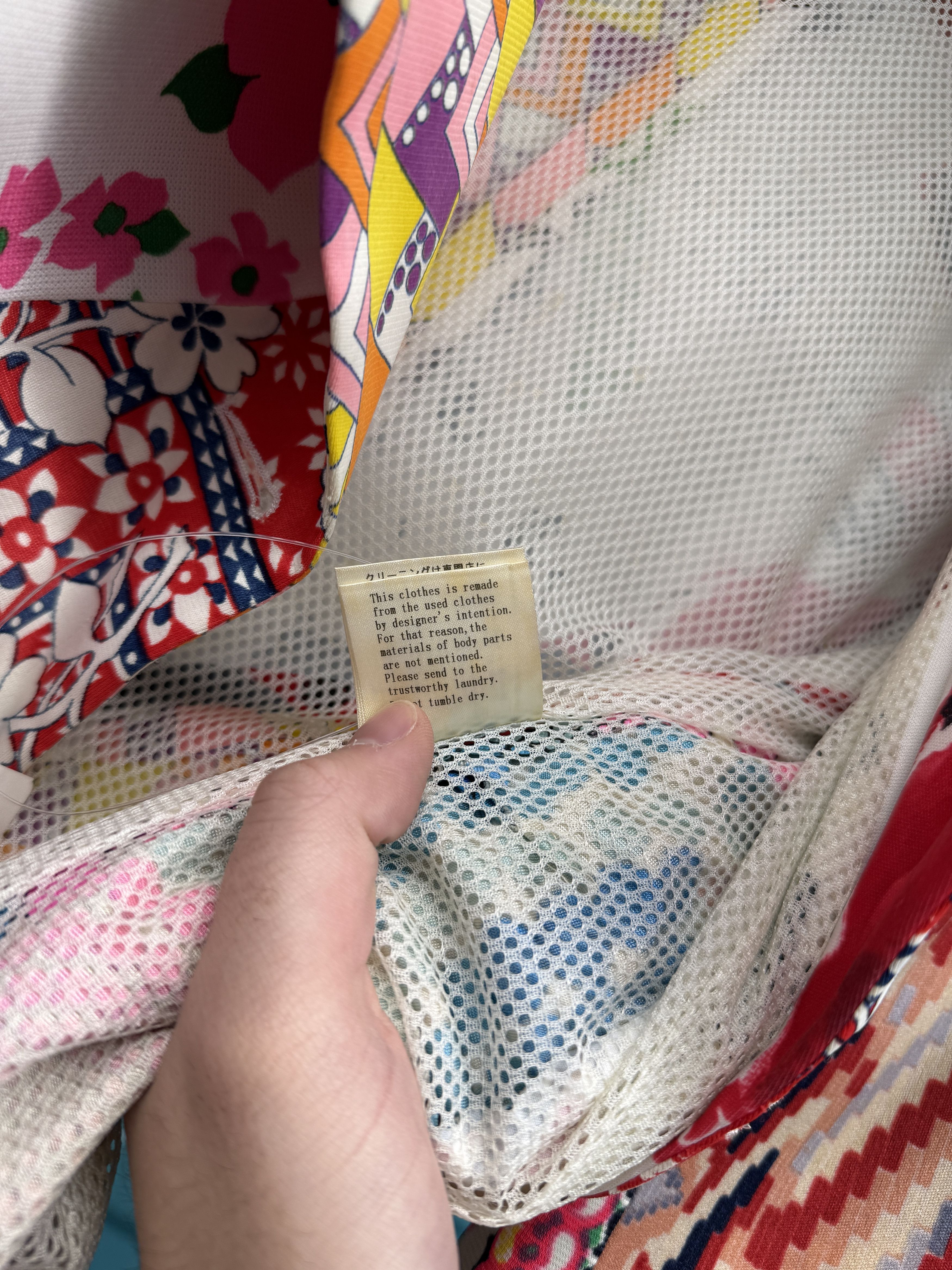 20471120 Patchwork Floral Coat Size US XS / EU 42 / 0 - 4 Thumbnail