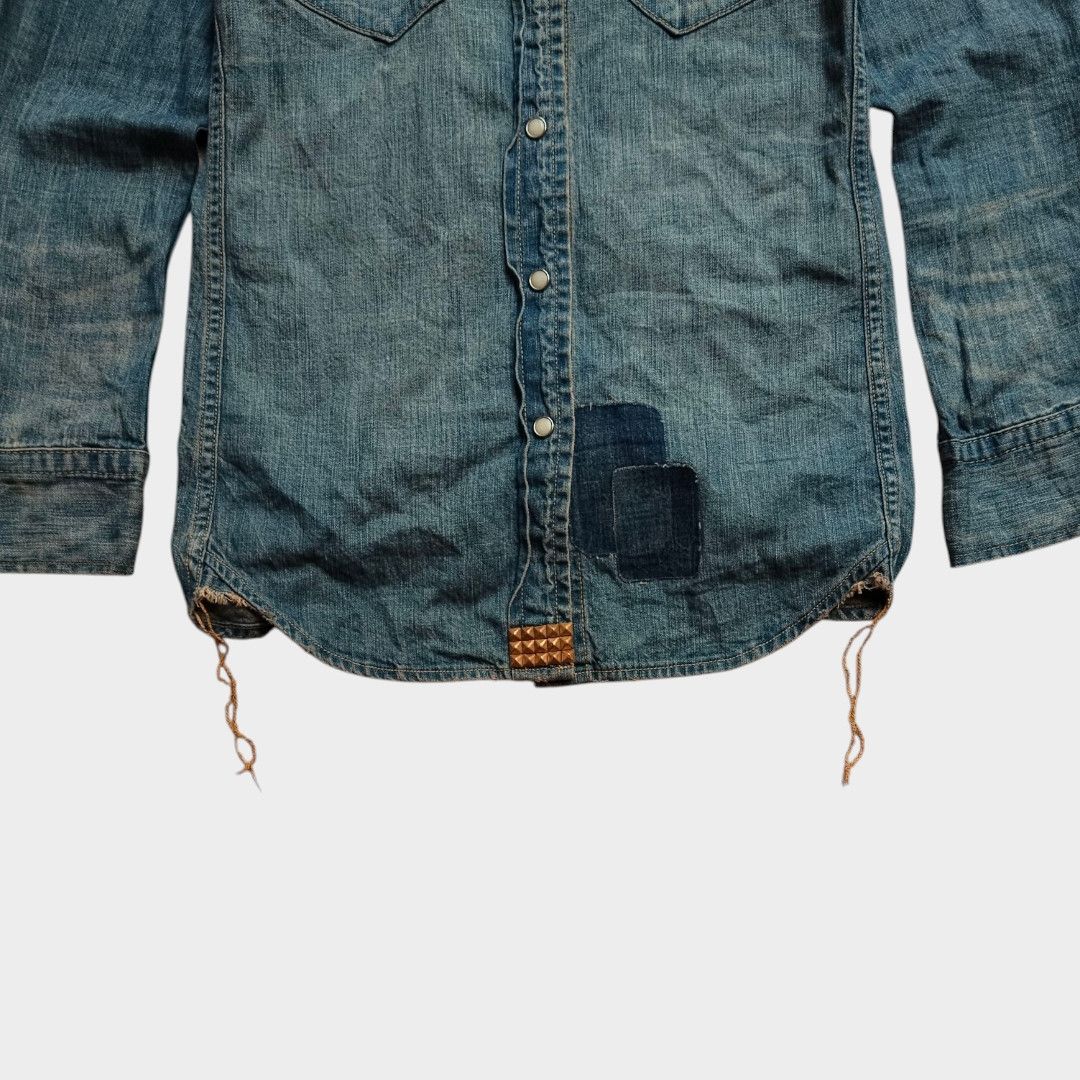 Kapital Remi relief embellished patch work western shirt Size US S / EU 44-46 / 1 - 4 Thumbnail