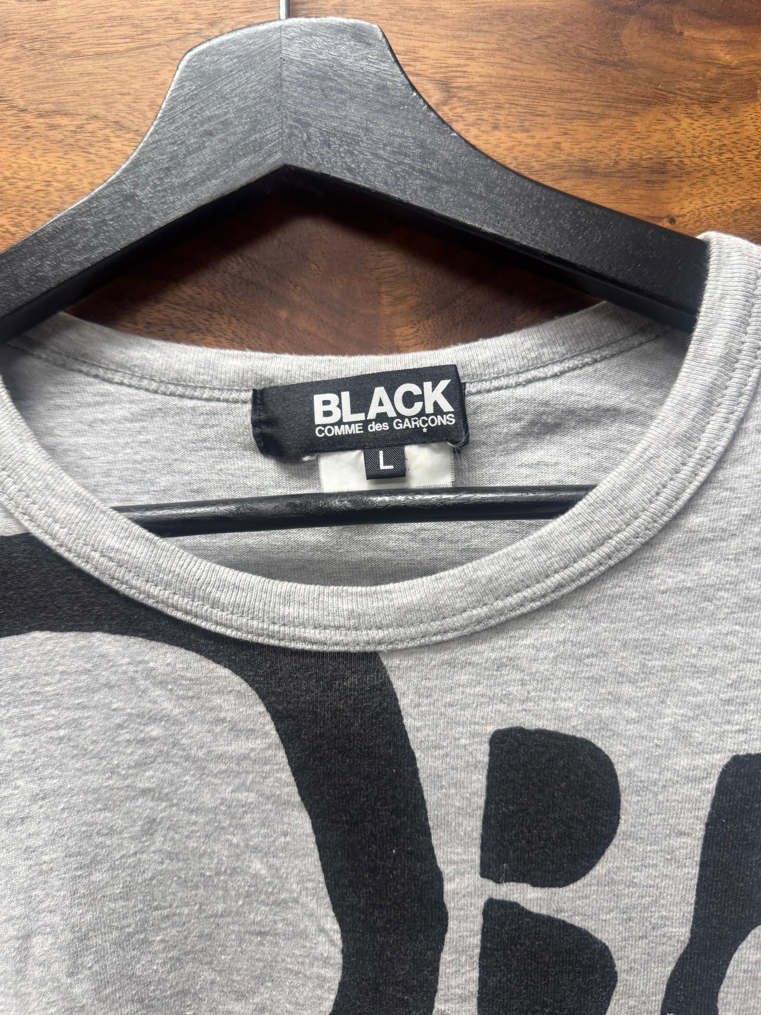 Comme des Garcons 2018 Comme Des Garçons ‘Black’ Graphic T-Shirt Size US L / EU 52-54 / 3 - 3 Thumbnail