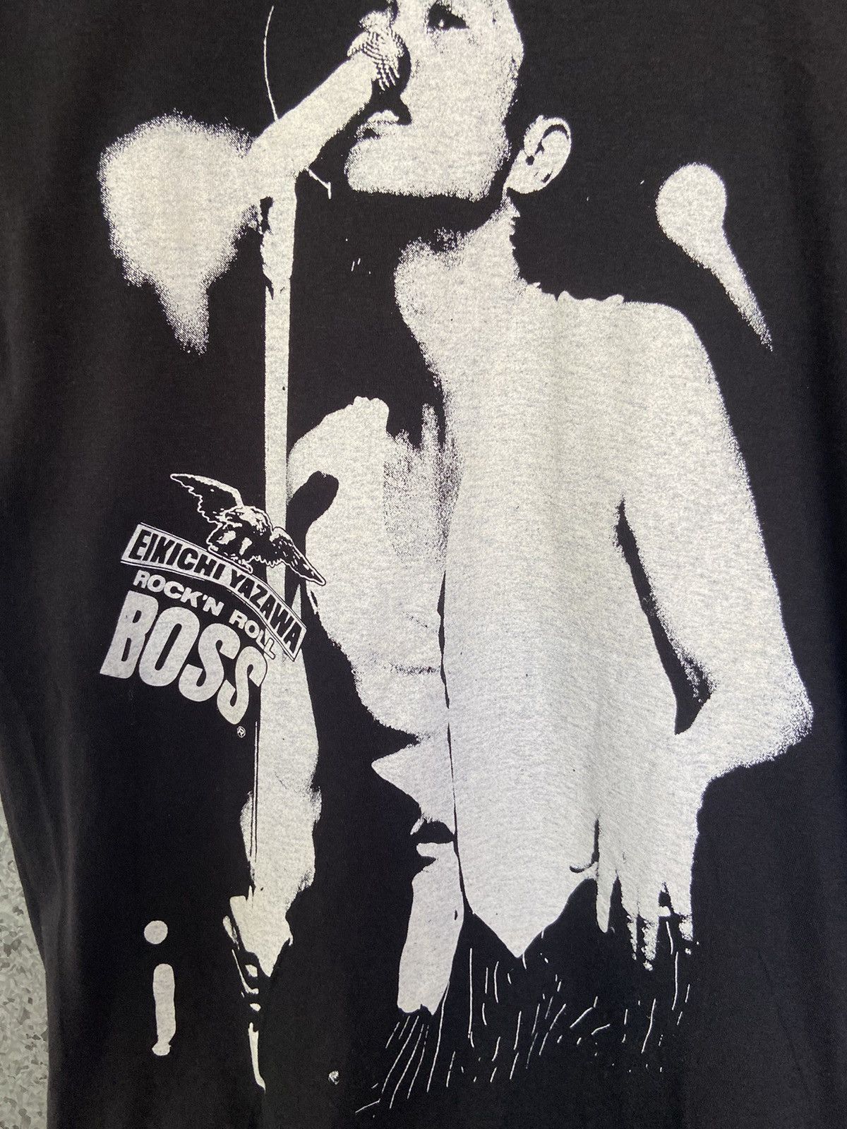 Band Tees 🔥 Vtg 90s Vintage Eikichi Yazawa t shirt rock & roll Japan Size US M / EU 48-50 / 2 - 3 Thumbnail
