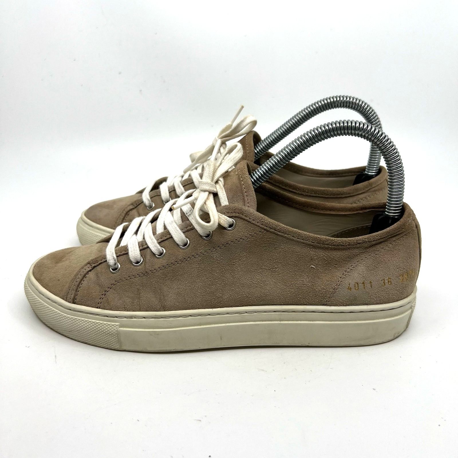 Common Projects Common Projects Brown Suede Sneakers Women's 6 US Size US 6 / IT 36 - 2 Thumbnail