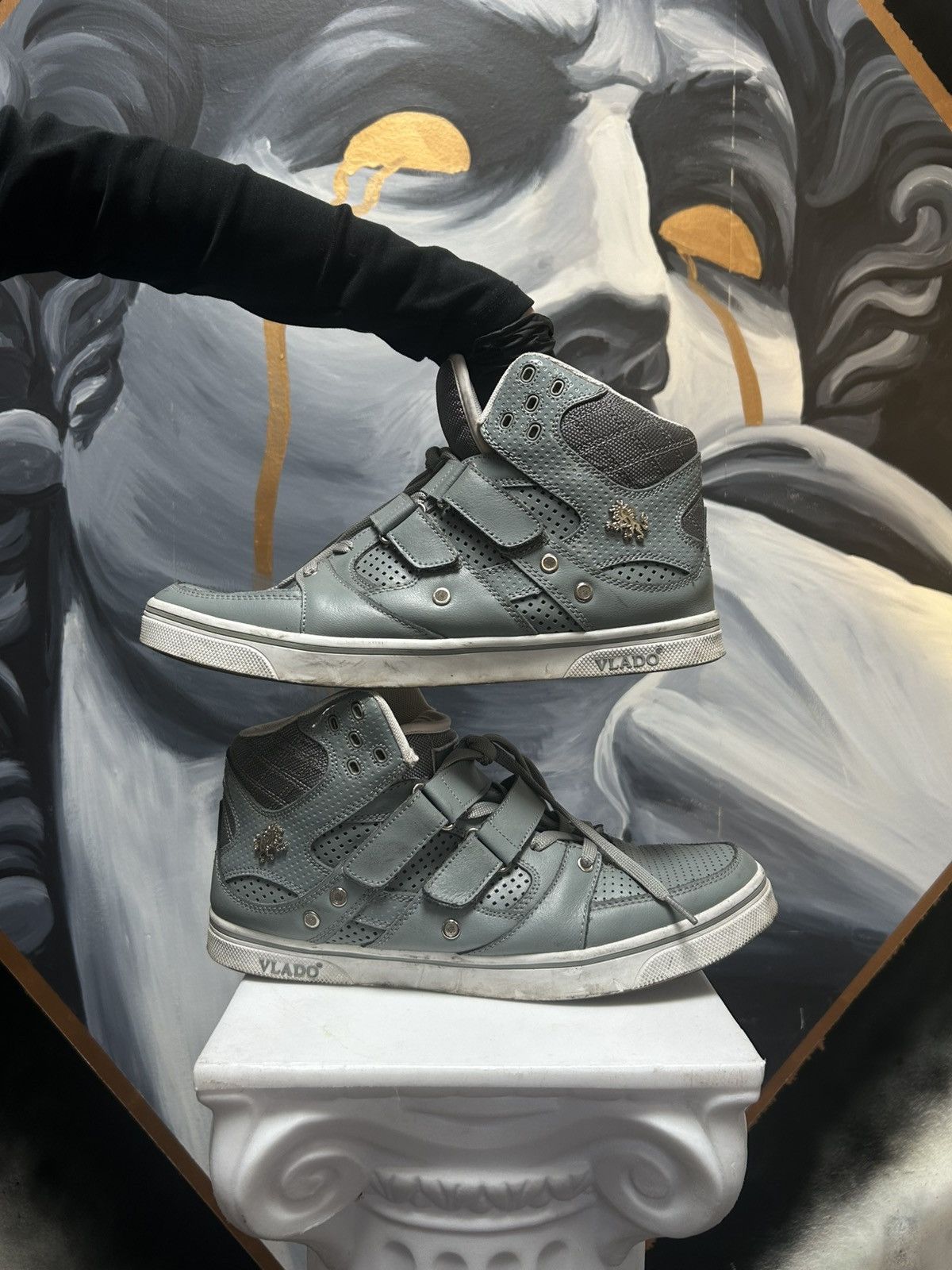 Vlado Footwear Grey Vlados Size US 11 / EU 44 - 6 Thumbnail