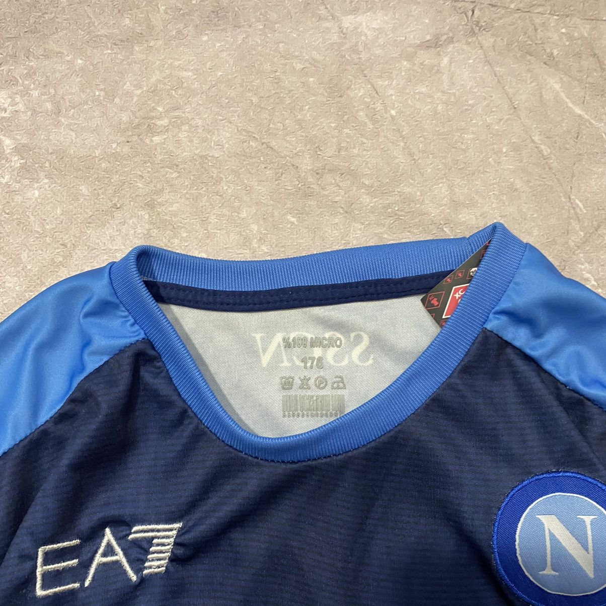 Emporio Armani MARADONA ! EMPORIO ARMANI EA7 TEE NAPOLI SOCCER JERSEY Size US S / EU 44-46 / 1 - 4 Thumbnail