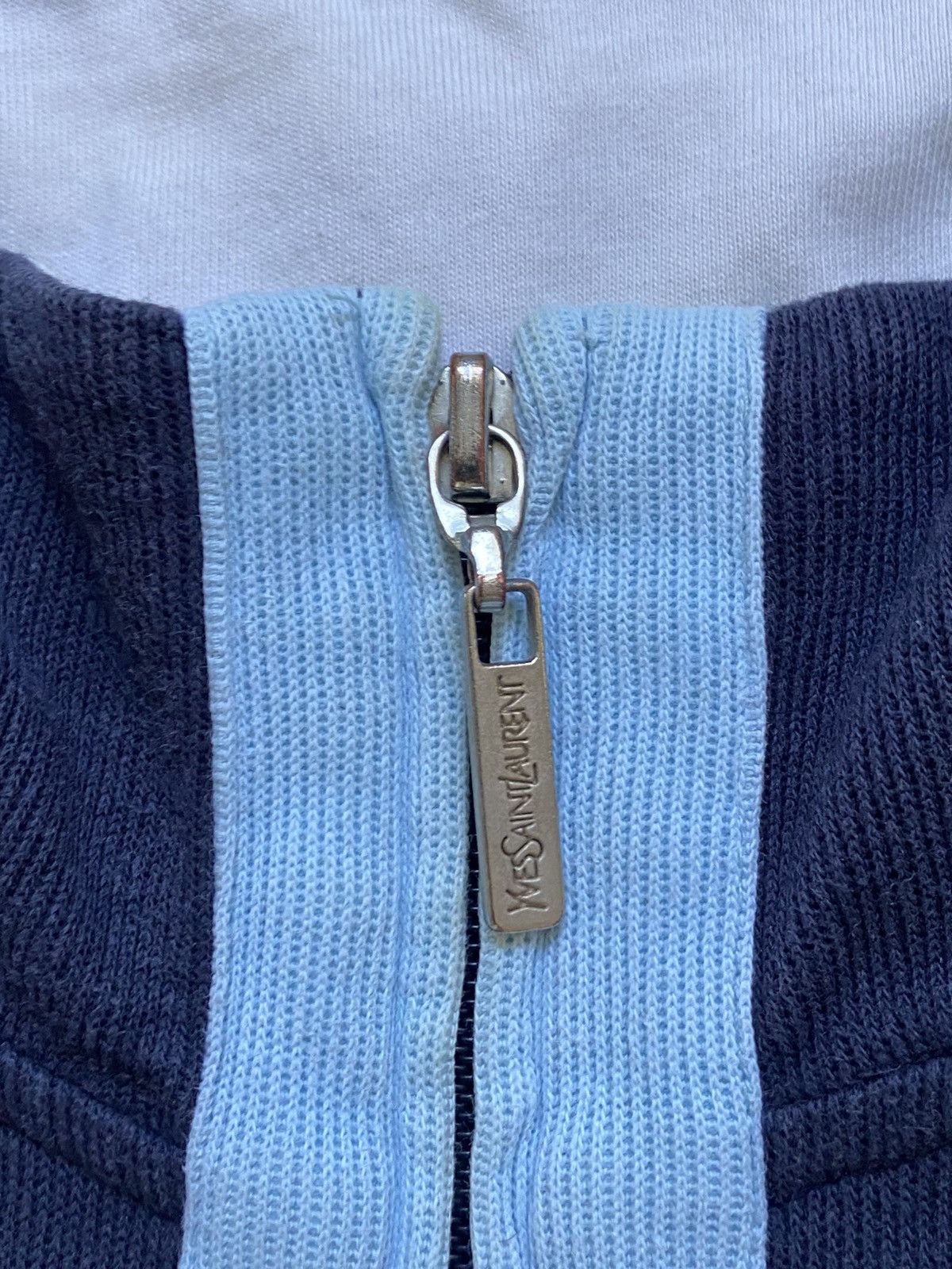 Vintage × Yves Saint Laurent Vintage Yves Saint Laurent Zip-up Jumper Size US L / EU 52-54 / 3 - 5 Thumbnail