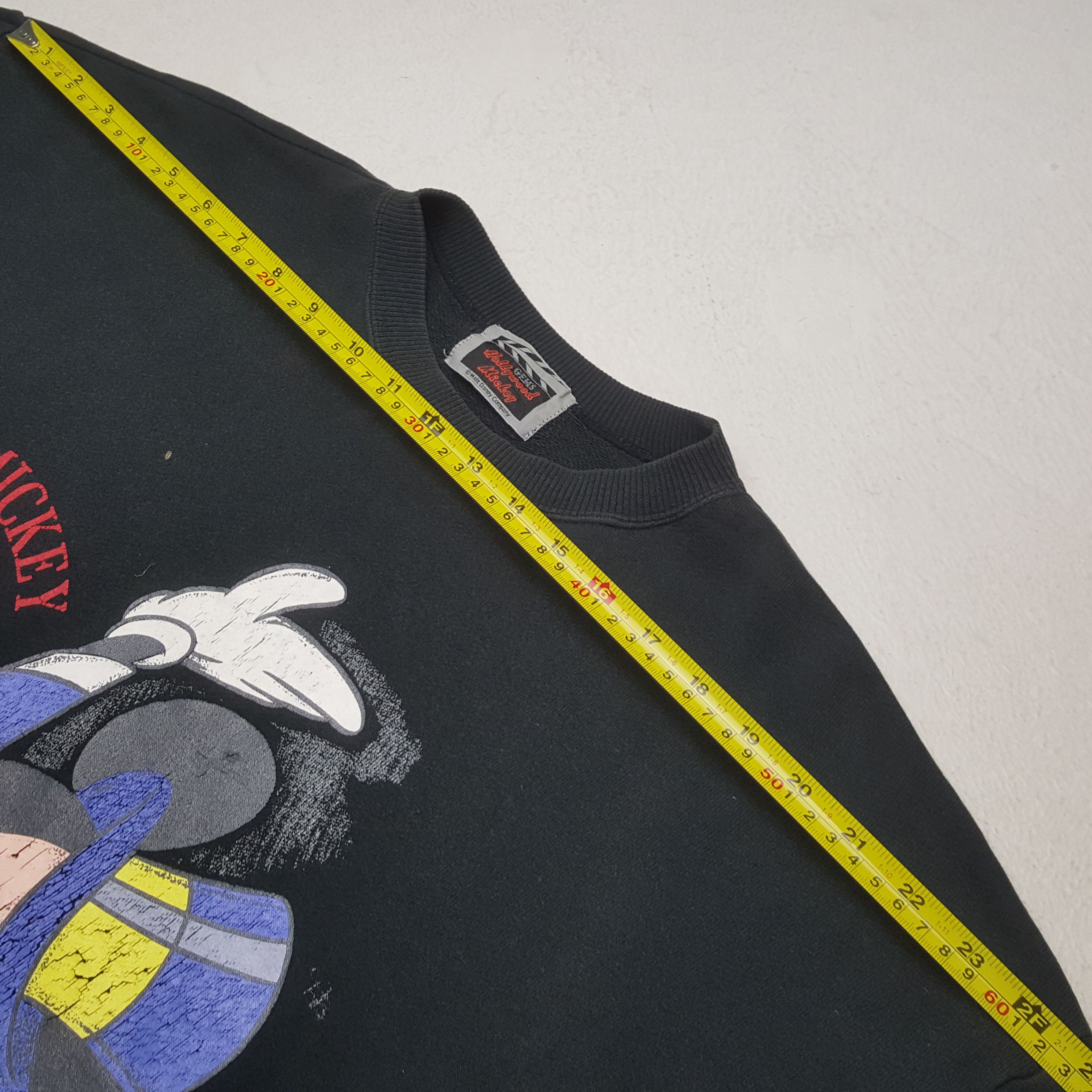 Cartoon Network × Disney × Vintage Vintage HOLLYWOOD MICKEY American Cartoon Sweatshirt C291N33 Size US M / EU 48-50 / 2 - 5 Thumbnail