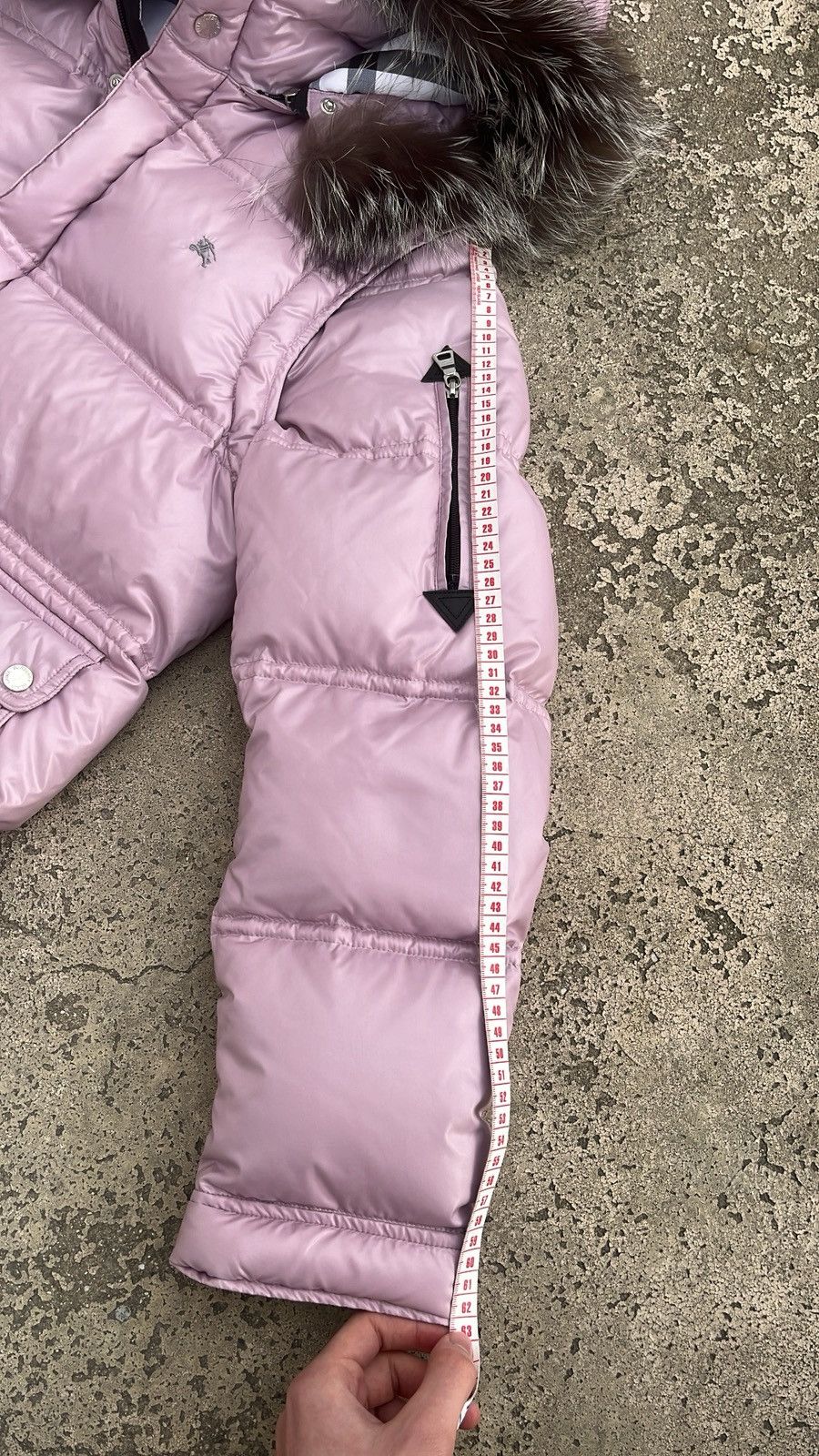 Burberry Burberry Black Label Real Fur Jacket Glossy Pink Size US M / EU 48-50 / 2 - 12 Thumbnail