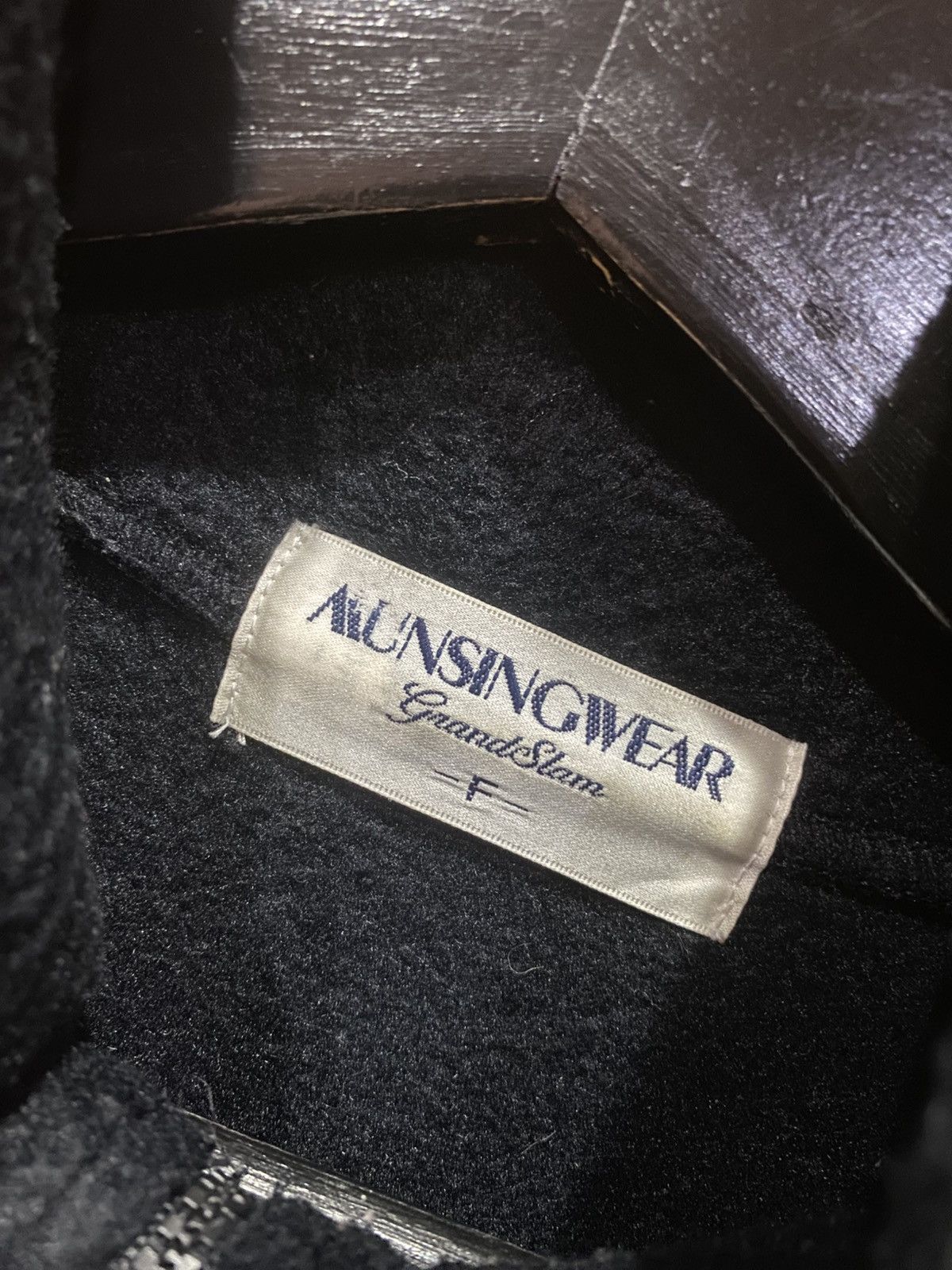 Vintage Vintage Munsingwear Grand Slam Black Fleece Pullover Size US M / EU 48-50 / 2 - 5 Thumbnail