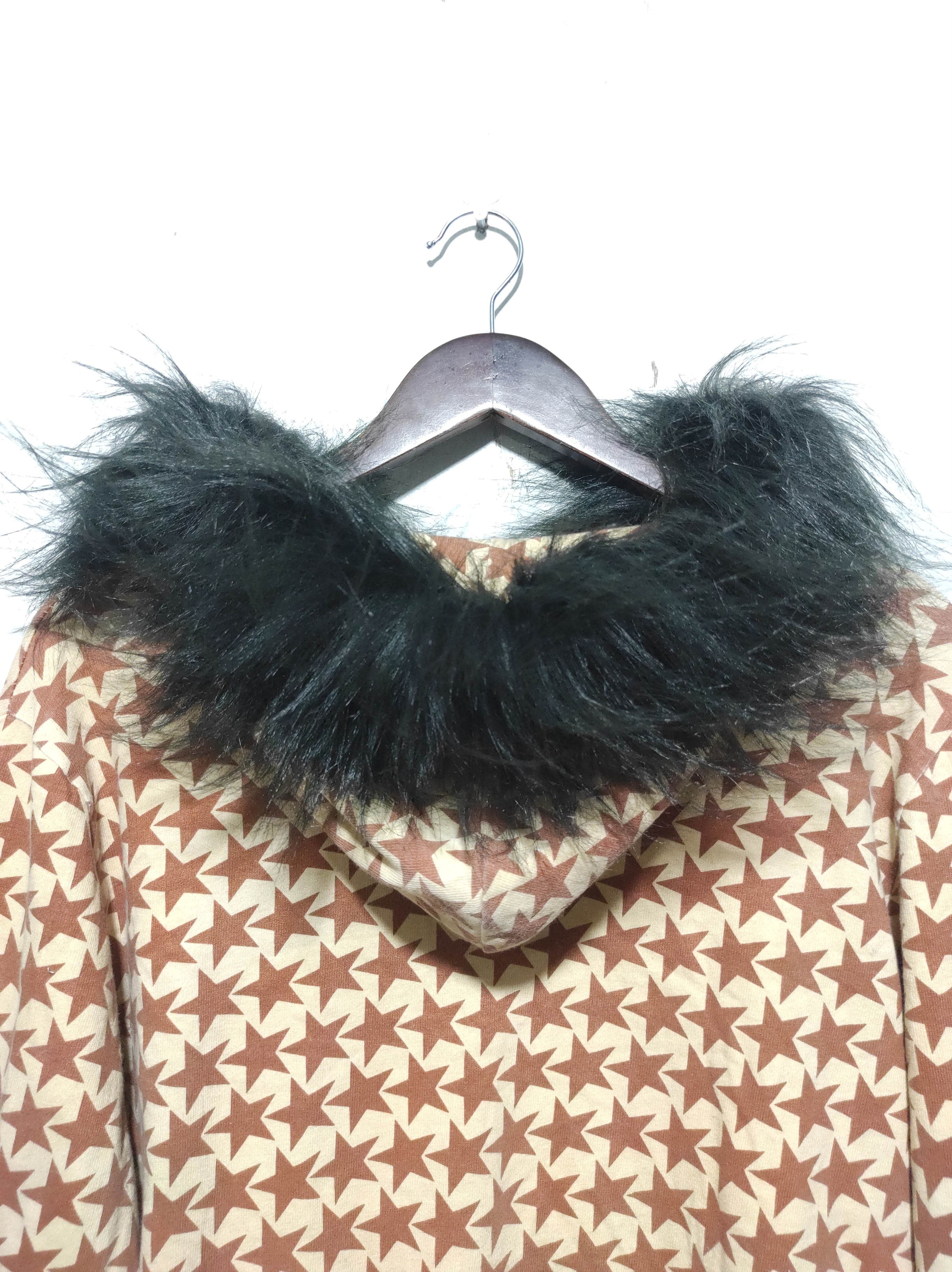 Hysteric Glamour Star fullprint Zip Fur Hoodie IfSixWasNine LGB style Size US M / EU 48-50 / 2 - 10 Thumbnail