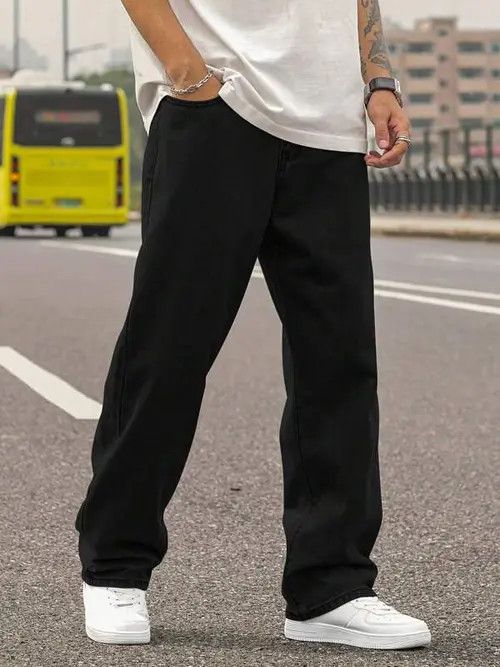 Japanese Brand × Vintage Straight Leg LOOSE RETRO Y2K jeans Size US 30 / EU 46 - 2 Thumbnail