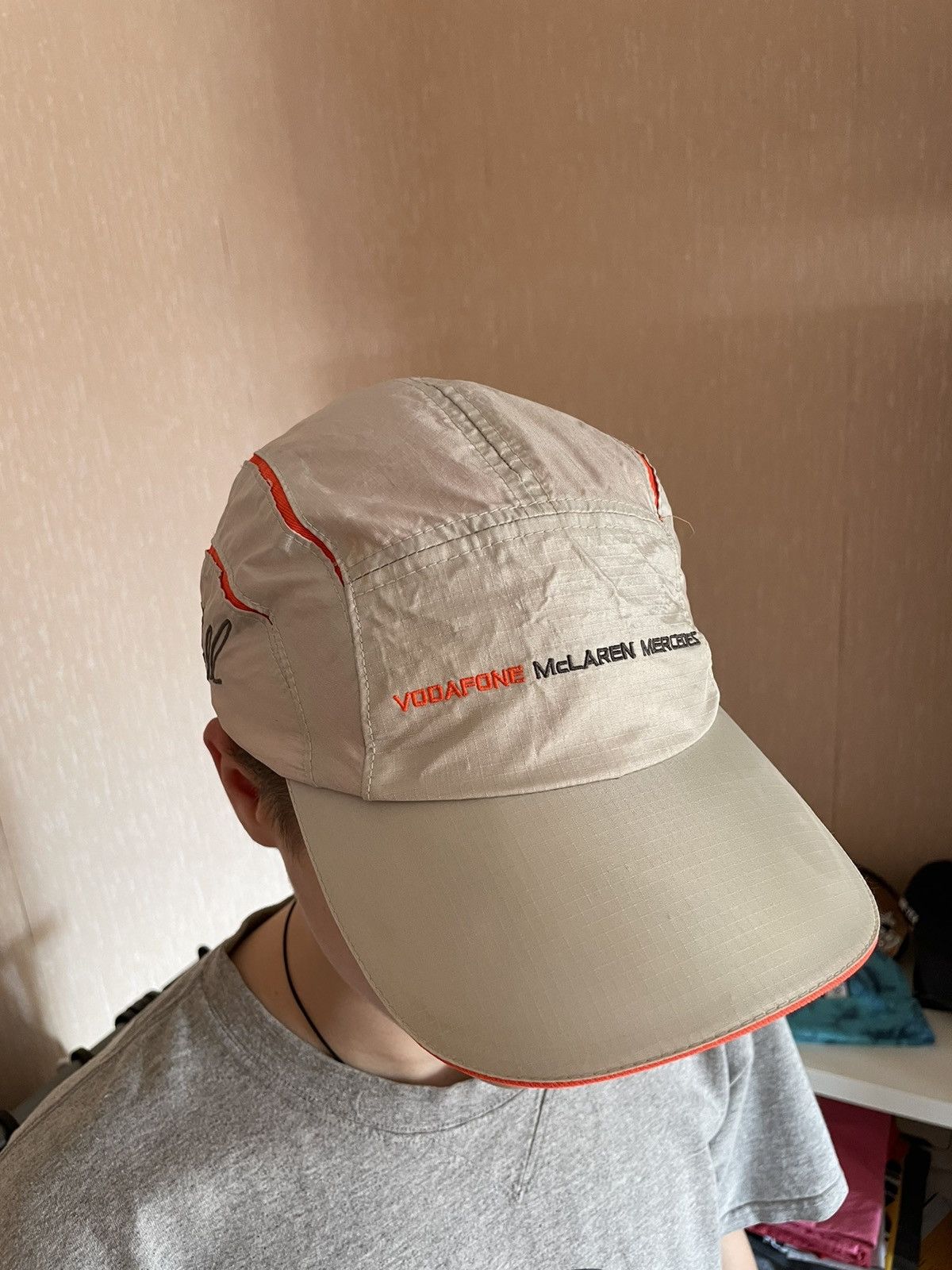 Malcolm McLaren × Mercedes-Benz × Vintage Vintage Vodafone McLaren Mercedes Racing Cap Size ONE SIZE - 1 Thumbnail