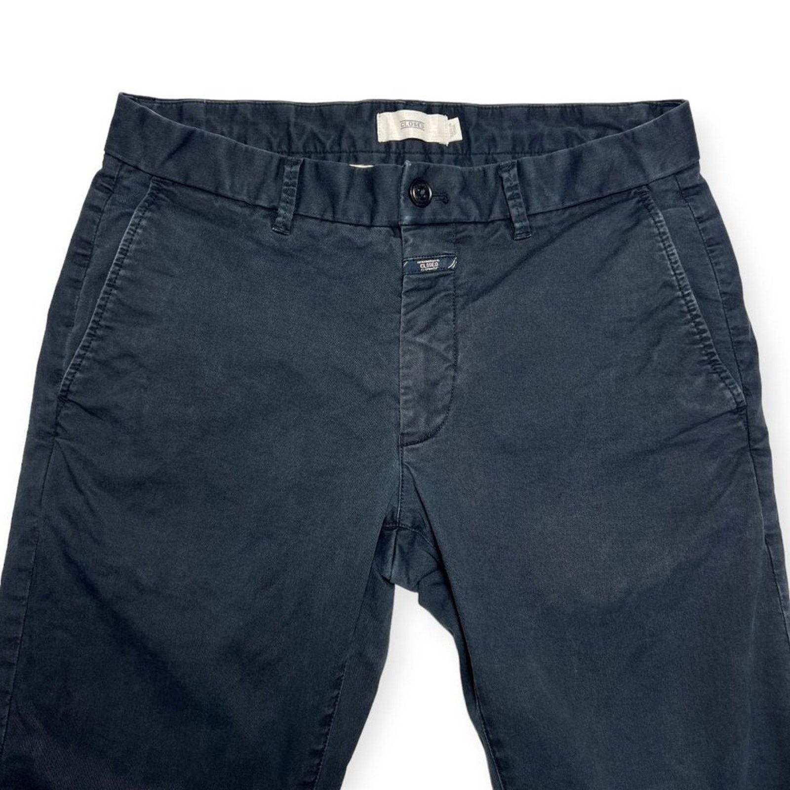 CLOSED Closed Clifton Slim Chino Dark Navy Blue Size 31x28 Size US 31 - 8 Thumbnail