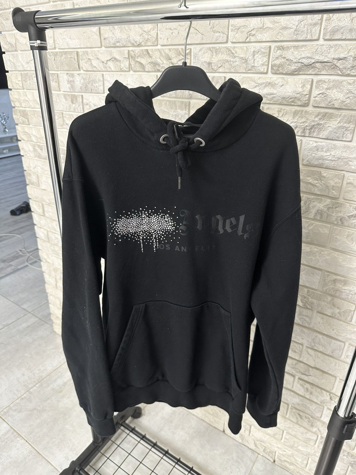 Palm Angels Palm Angels Swarovski Hoodie Size US S / EU 44-46 / 1 - 2 Thumbnail