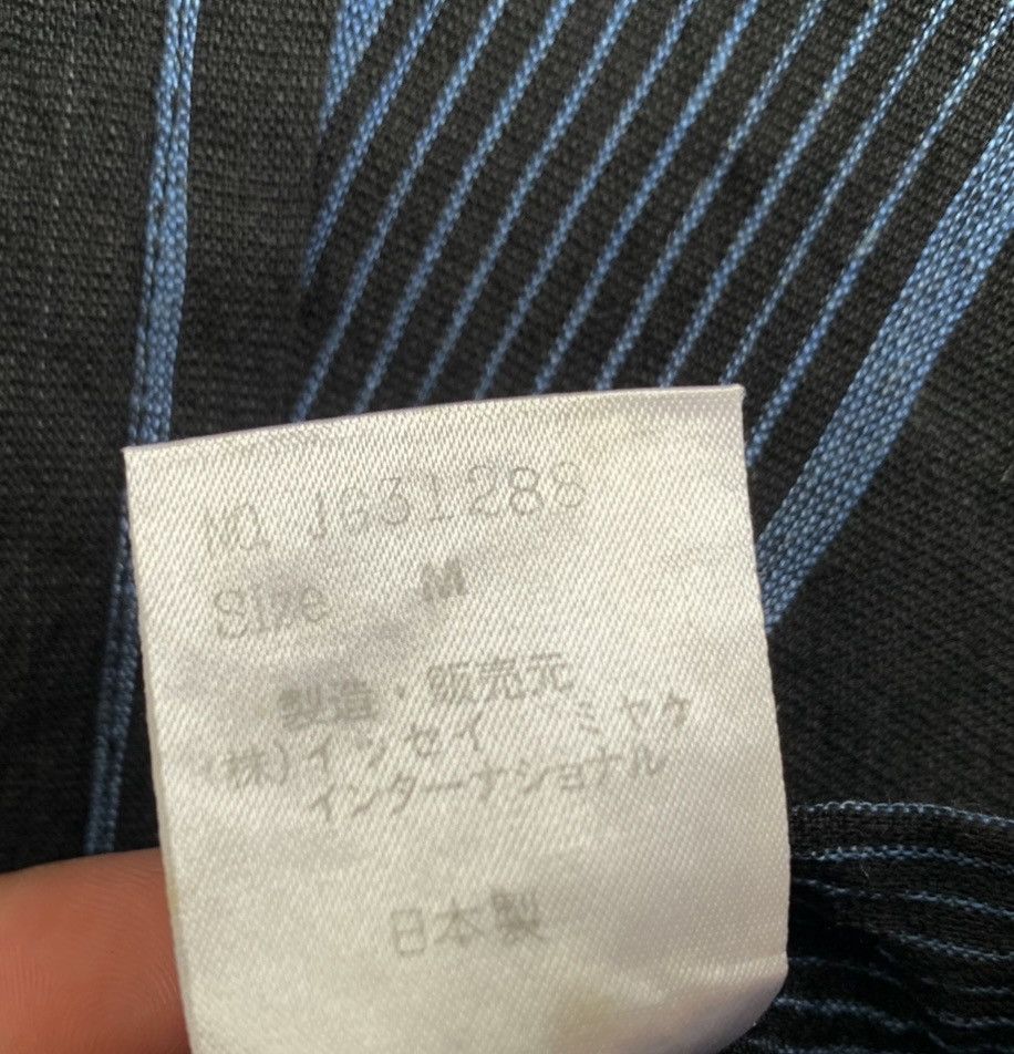 Issey Miyake 80s ISSEY MIYAKE ASYMMETRICAL STRIPED HEMP ARCHIVE WOMENS Size M / US 6-8 / IT 42-44 - 16 Thumbnail