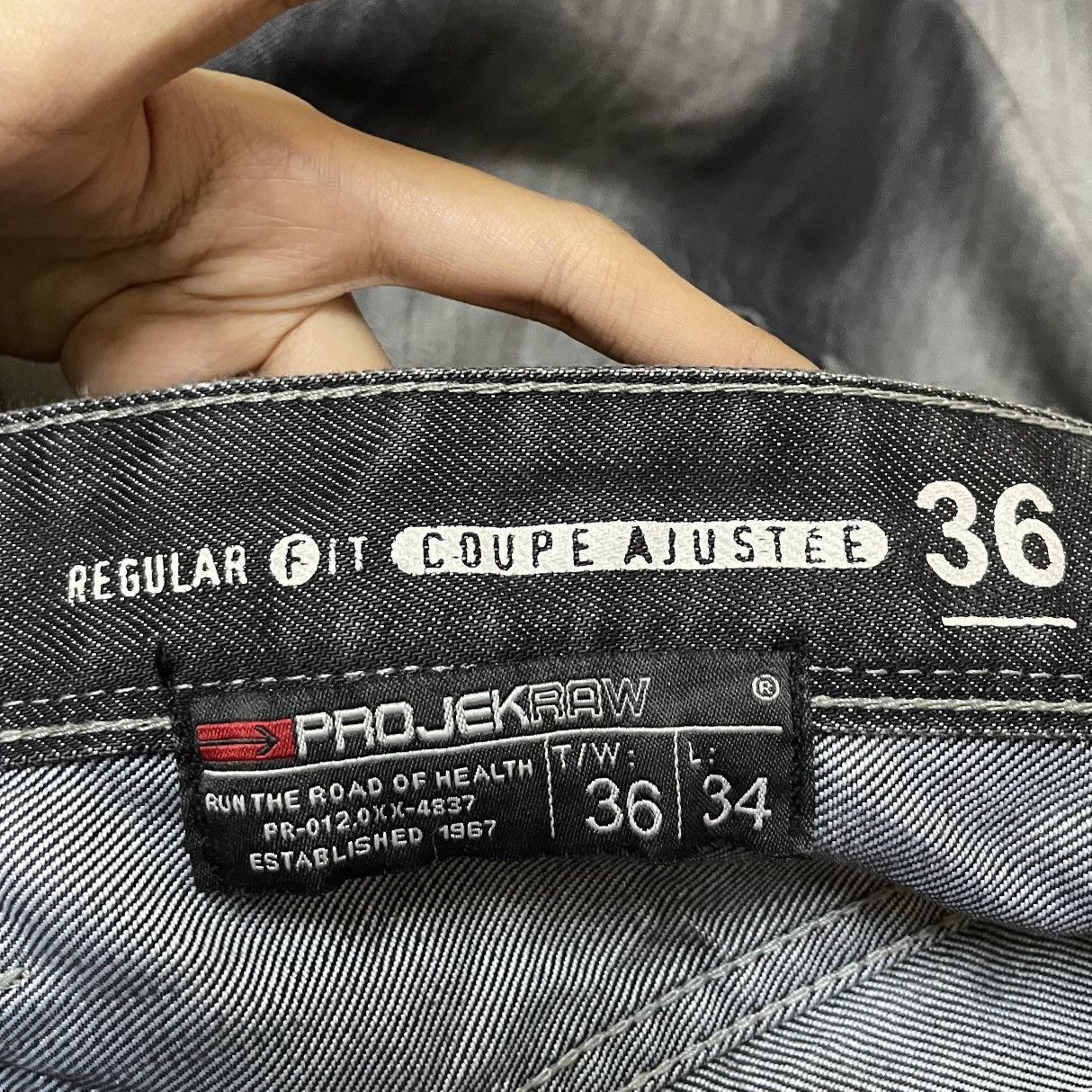 If Six Was Nine × Japanese Brand × Vintage Rare Design Vintage Japanese Brand Projek Raw Jeans 2000s Size US 36 / EU 52 - 9 Thumbnail